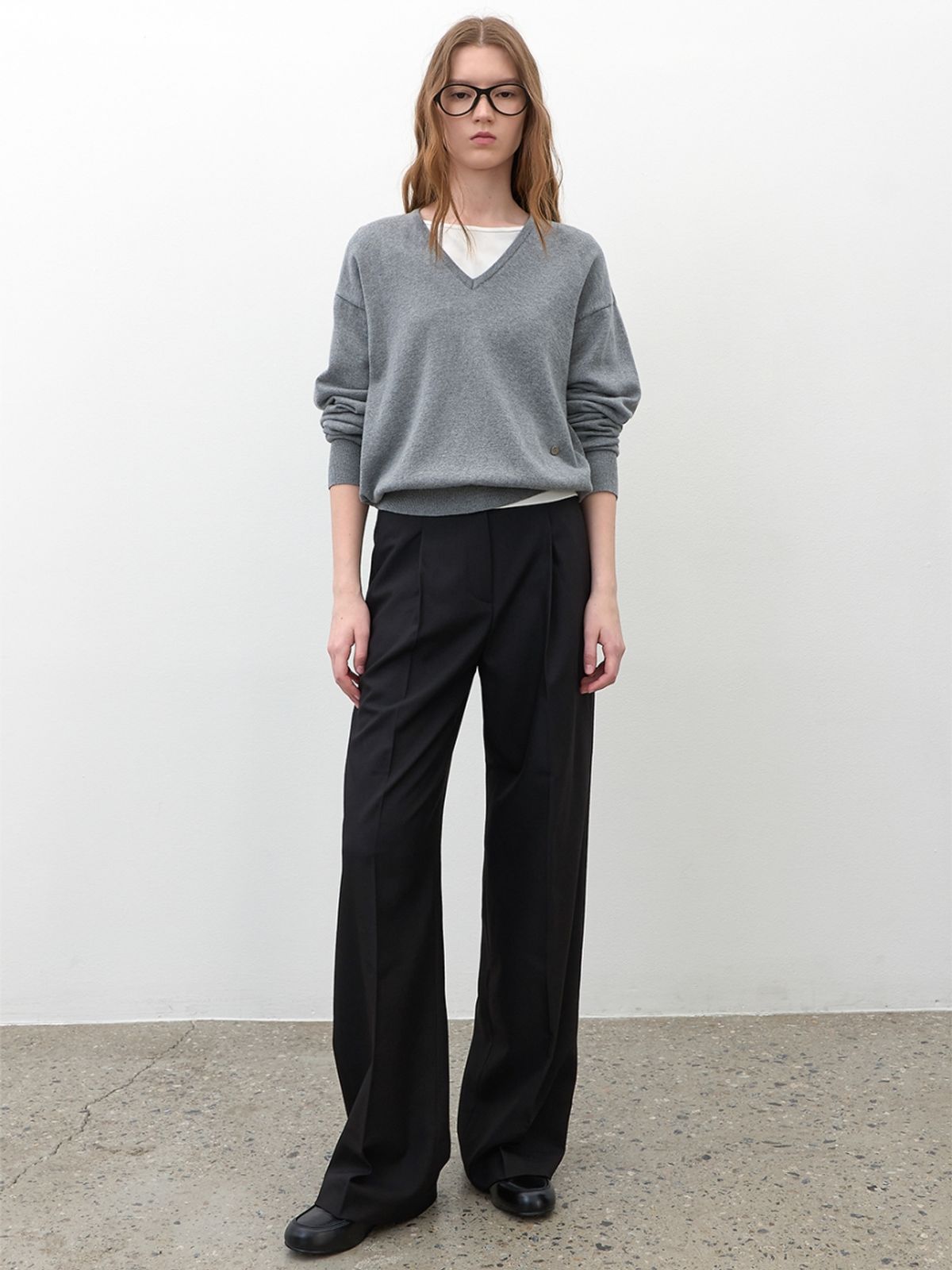 아틀리에 나인(ATELIER NAIN) ESSENTIAL COMFY TUCK PANTS (PT-5683)