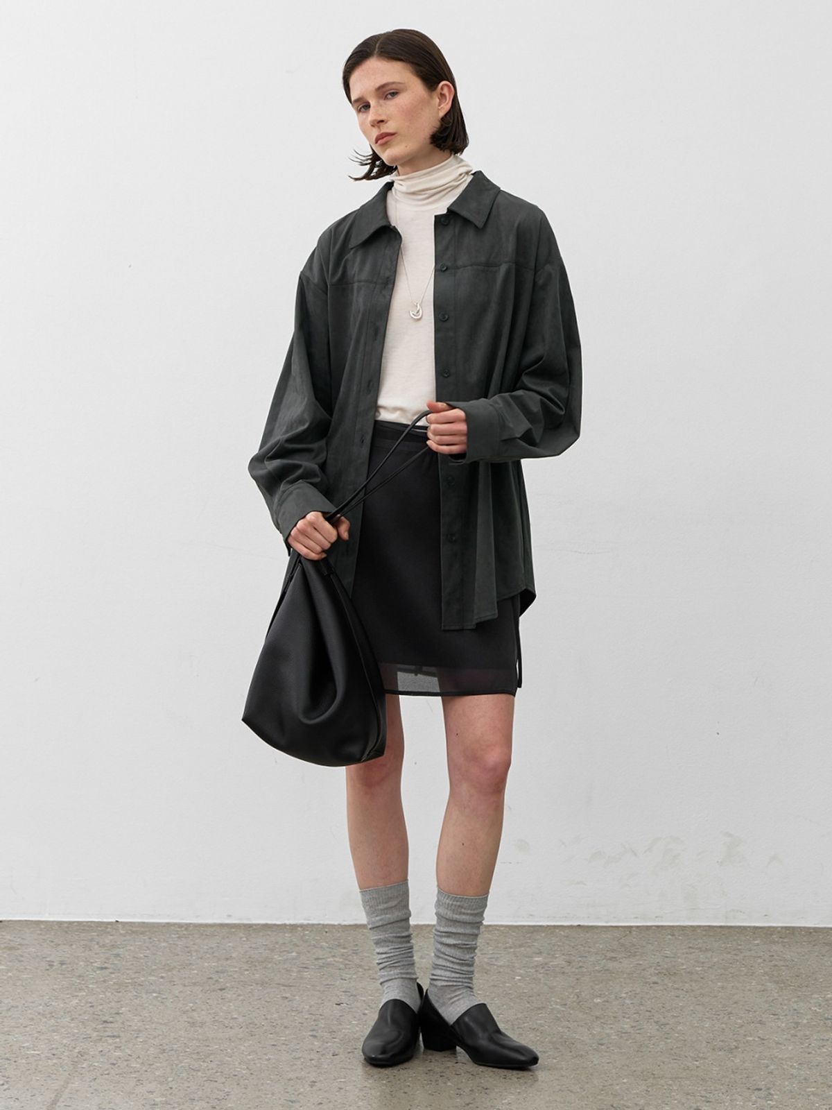 아틀리에 나인(ATELIER NAIN) DORIS SHEER LAYERED SKIRT(SK-5056)