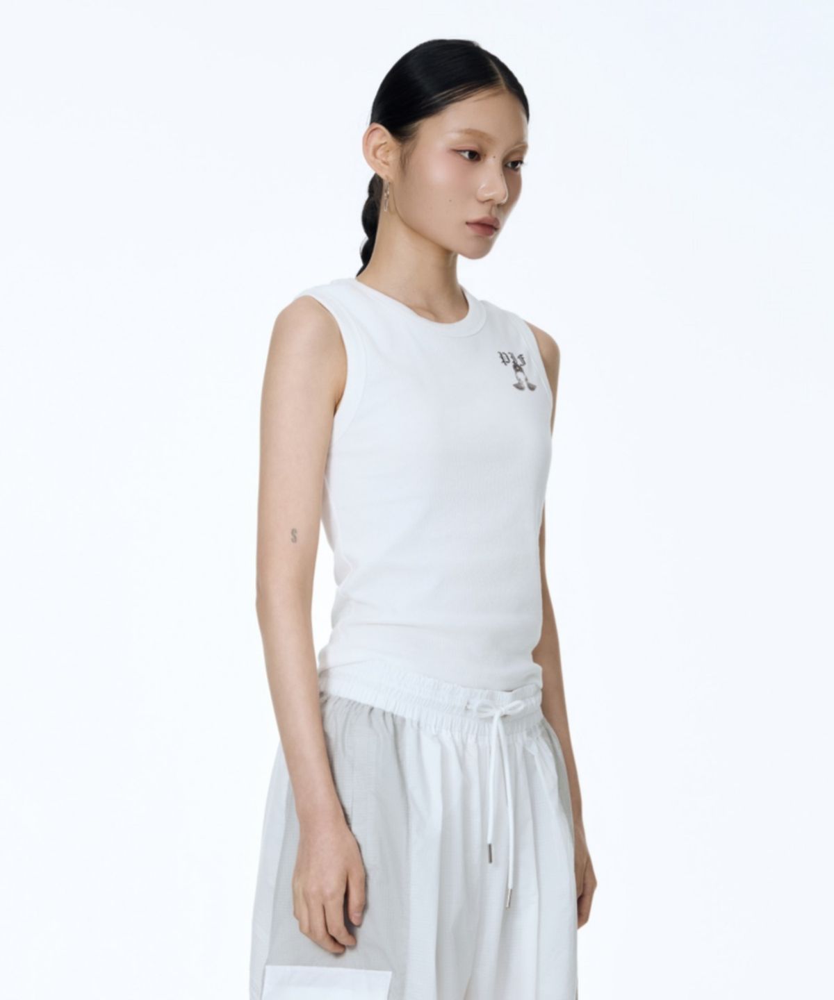 칠 하나 투 구육(71TO96) 연화키링,Mandarin Duck Sleeveless (White)