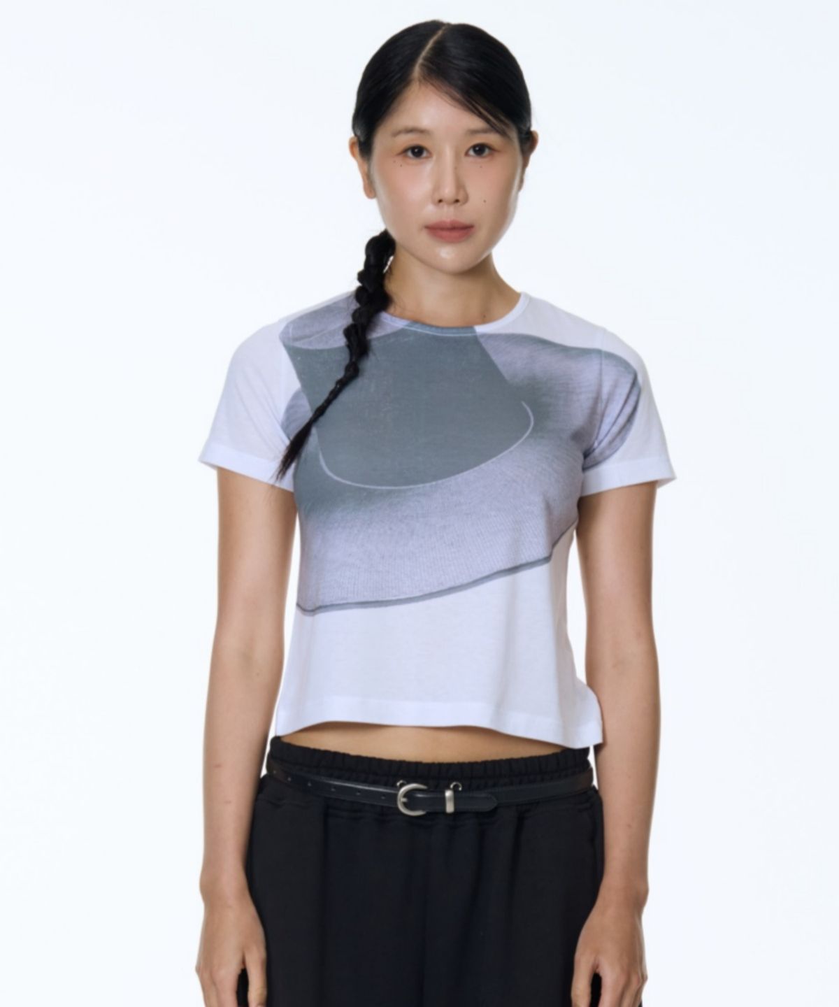 칠 하나 투 구육(71TO96) Gat Crop T-shirt