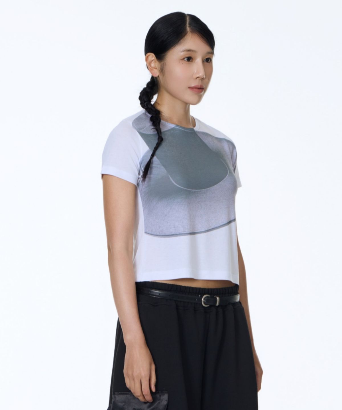 칠 하나 투 구육(71TO96) Gat Crop T-shirt