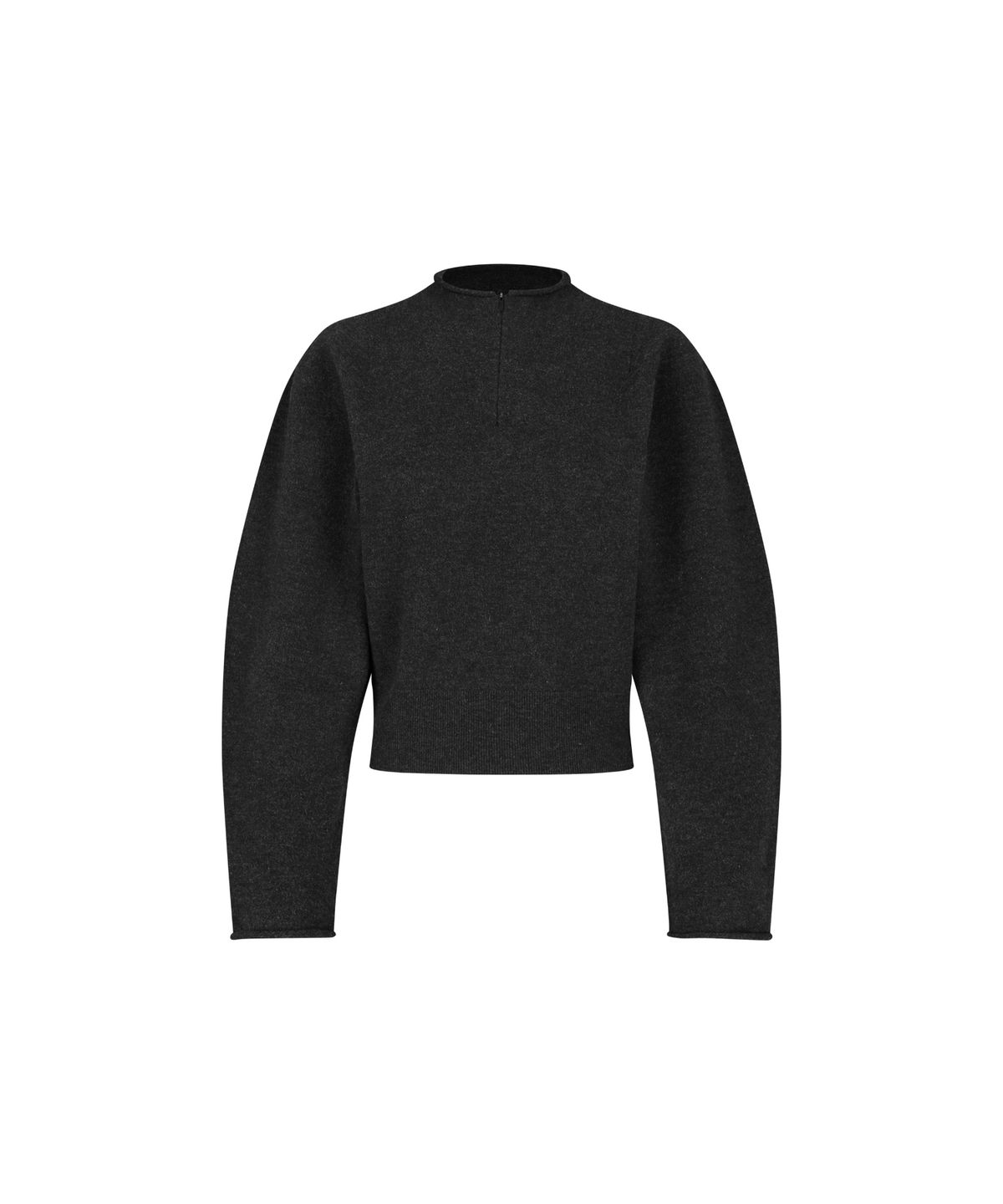 아모멘토(AMOMENTO) WHOLEGARMENT HALF ZIP UP (2COLORS)