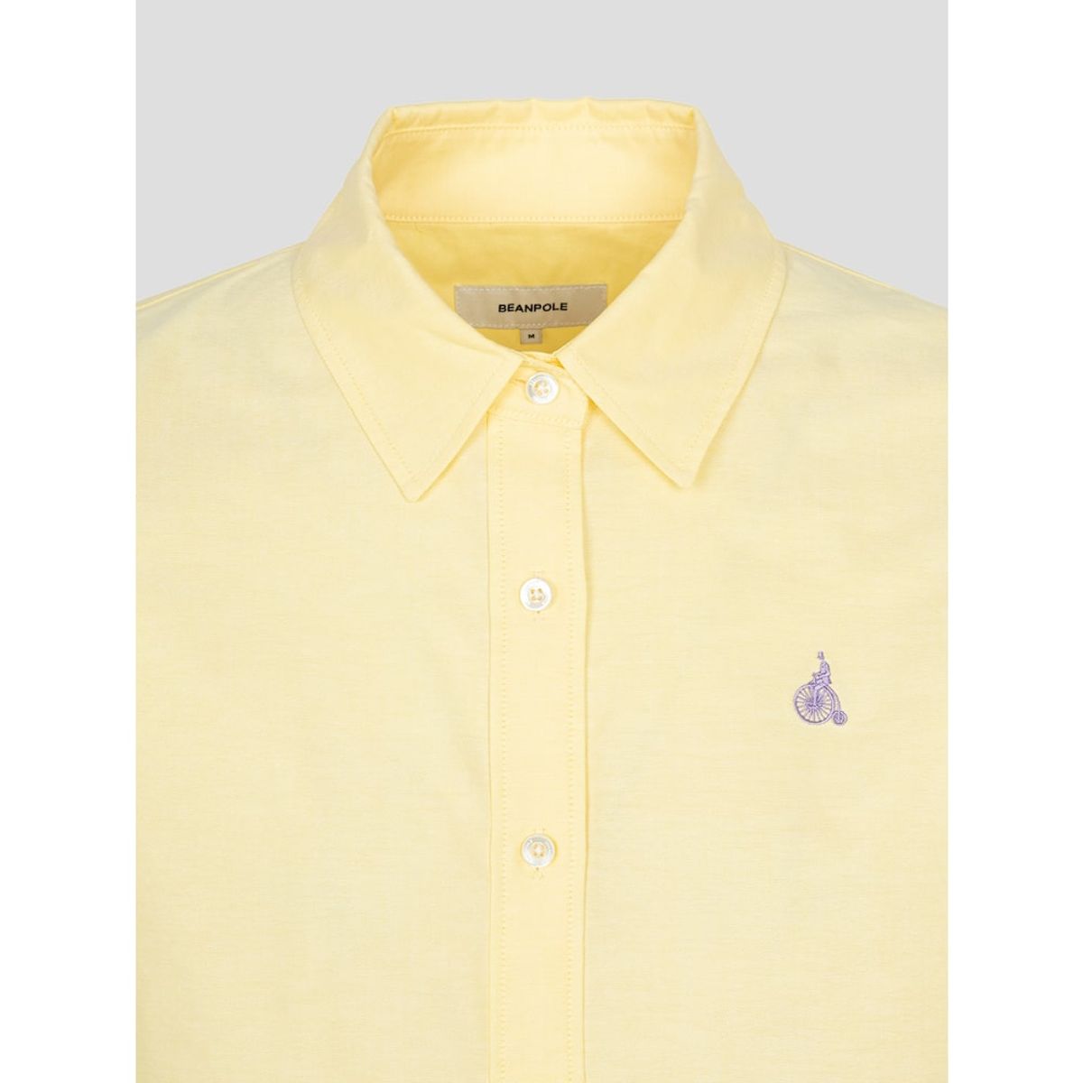 빈폴 레이디스(BEANPOLE LADIES) 옥스포드 오버핏 셔츠  옐로우 (BF5864C02E)