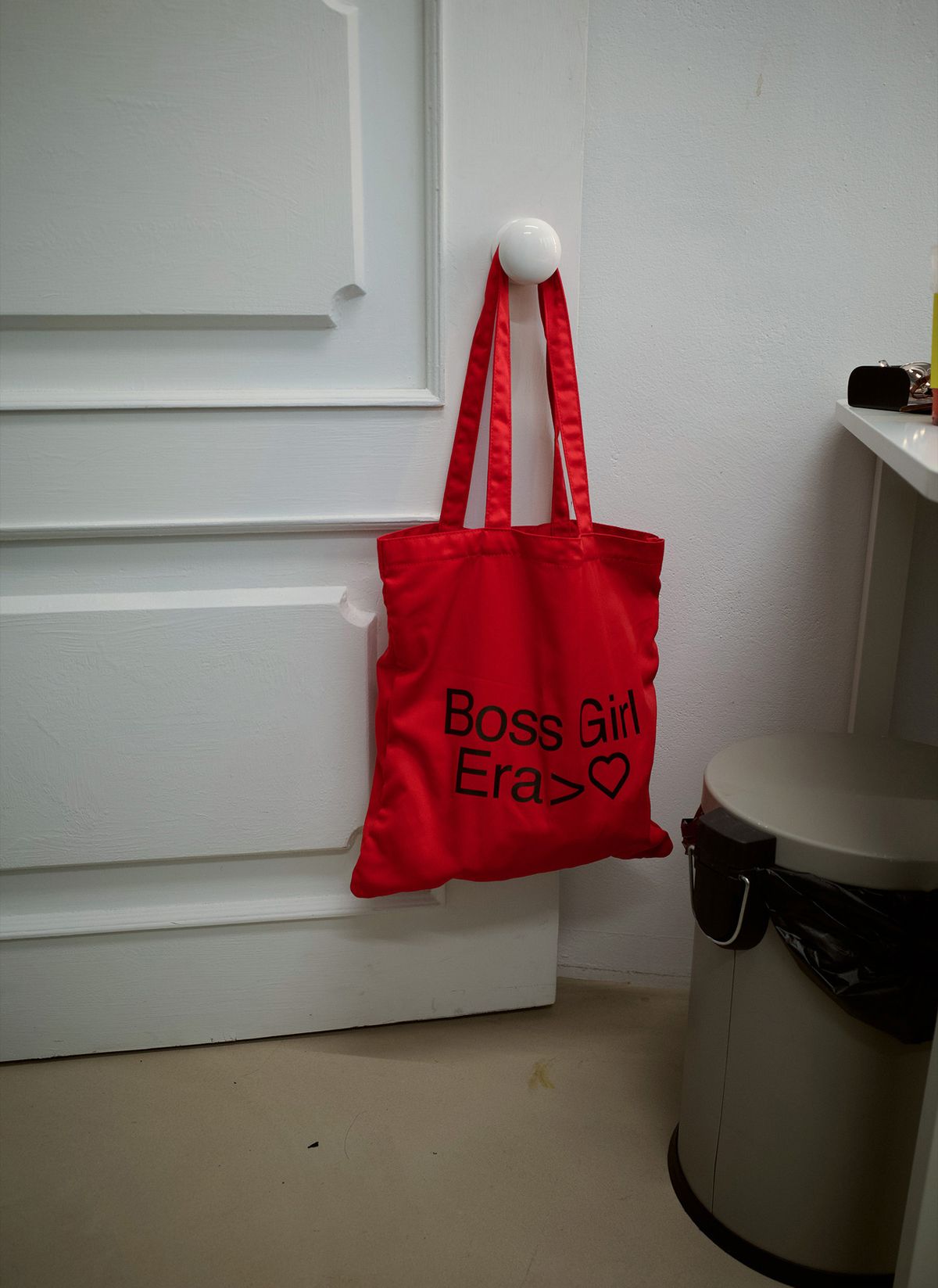 이스트쿤스트(ISTKUNST) HMF ECO BAG_RED(IK2FFMAB42C)