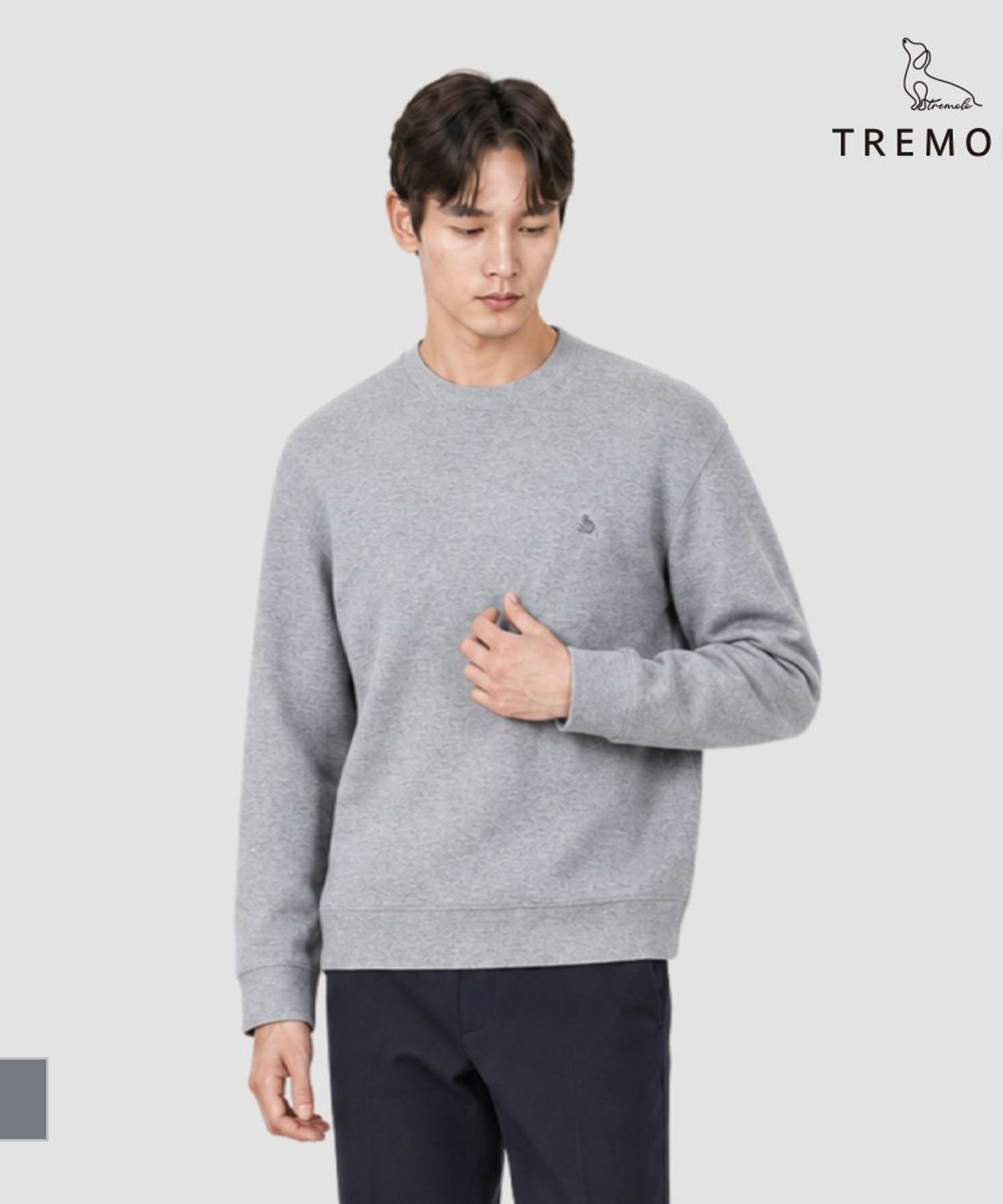 트레몰로(TREMOLO) 라운드 티셔츠_TRHAL4Z8451