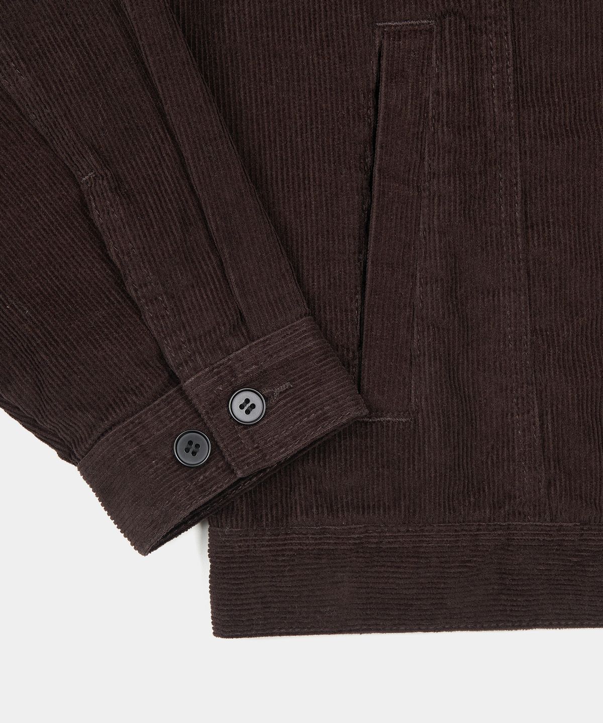 엑스컨테이너(EXCONTAINER) 코듀로이 트러커 자켓 (BROWN)