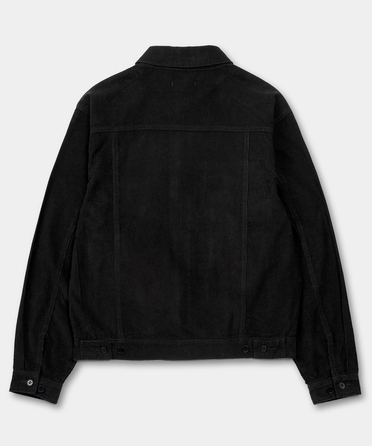 엑스컨테이너(EXCONTAINER) 코듀로이 트러커 자켓 (BLACK)
