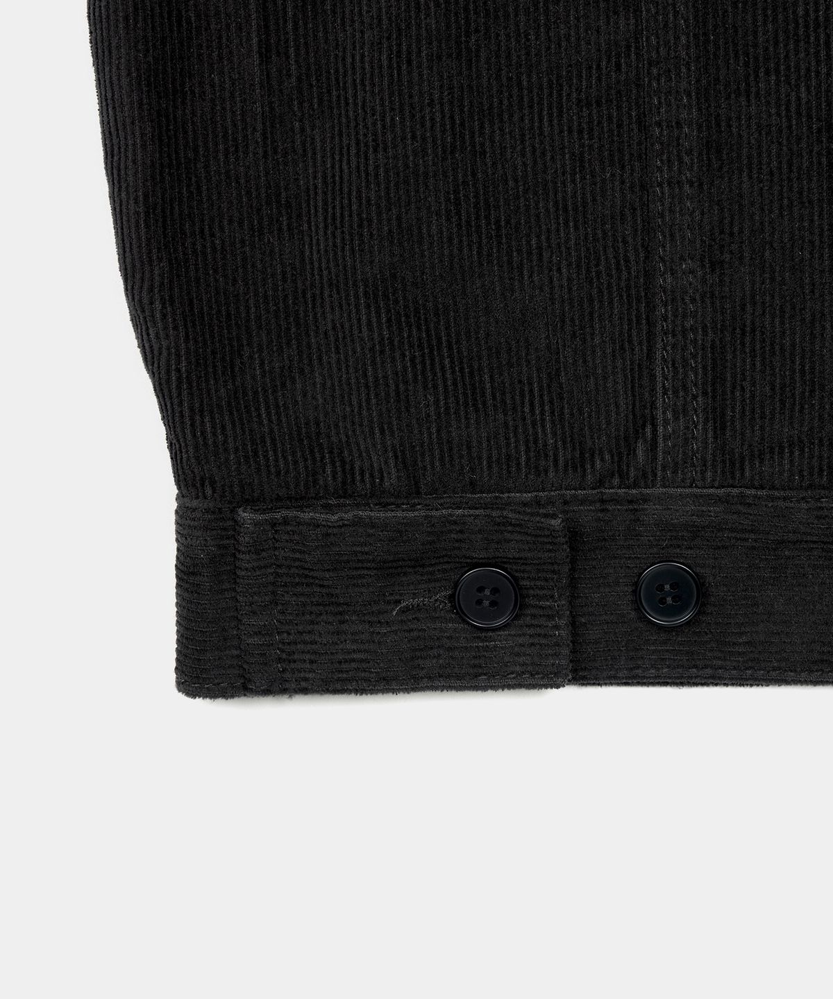 엑스컨테이너(EXCONTAINER) 코듀로이 트러커 자켓 (BLACK)