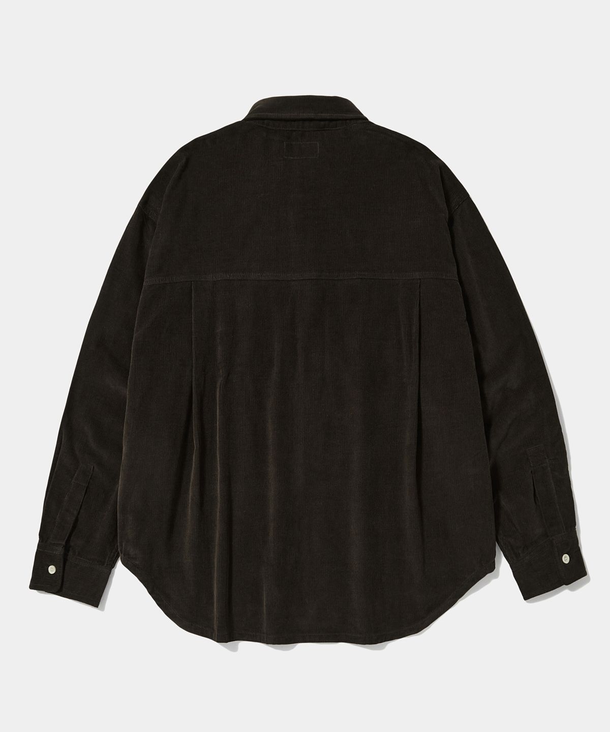 컬럼비아 유니버시티(COLUMBIA UNIVERSITY) TRAJAN LABEL HIDDEN POCKET CORDUROY SHIRTS_BROWN