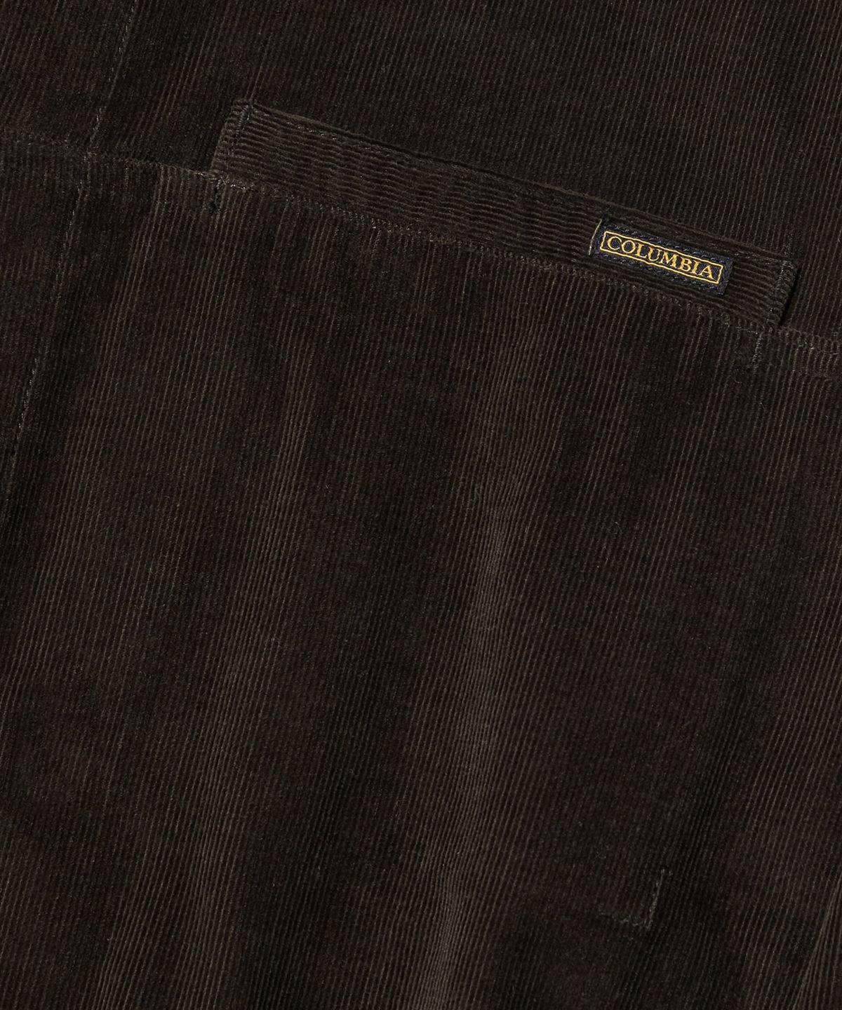 컬럼비아 유니버시티(COLUMBIA UNIVERSITY) TRAJAN LABEL HIDDEN POCKET CORDUROY SHIRTS_BROWN