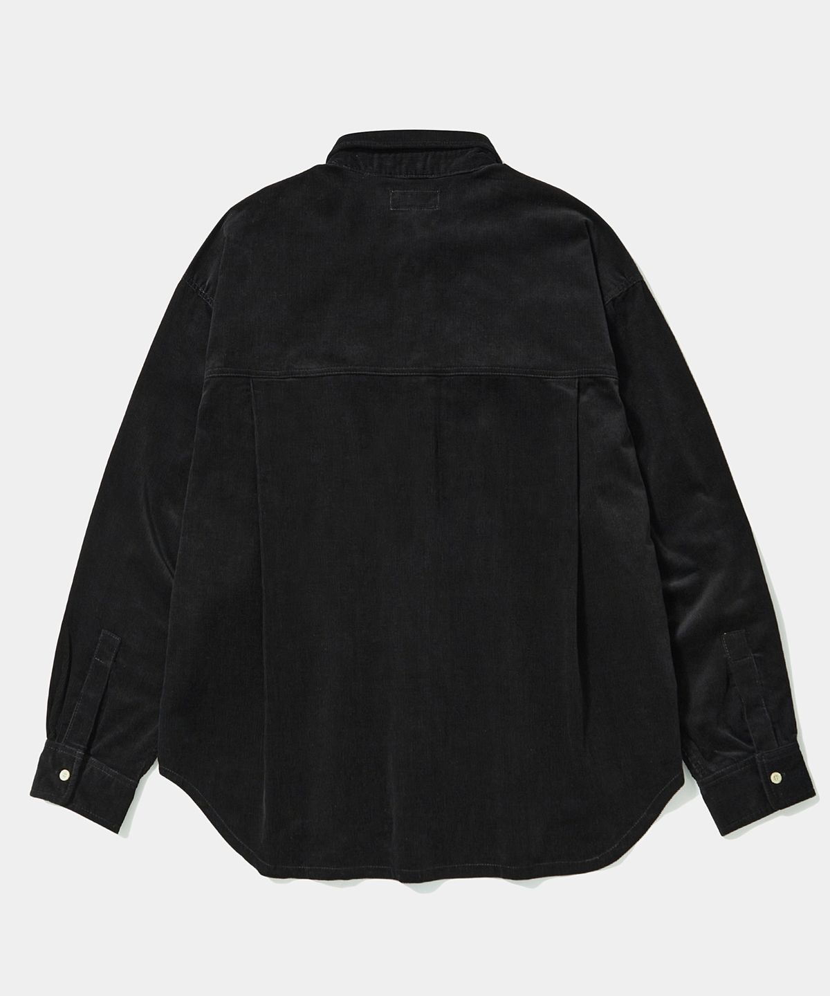 컬럼비아 유니버시티(COLUMBIA UNIVERSITY) TRAJAN LABEL HIDDEN POCKET CORDUROY SHIRTS_BLACK
