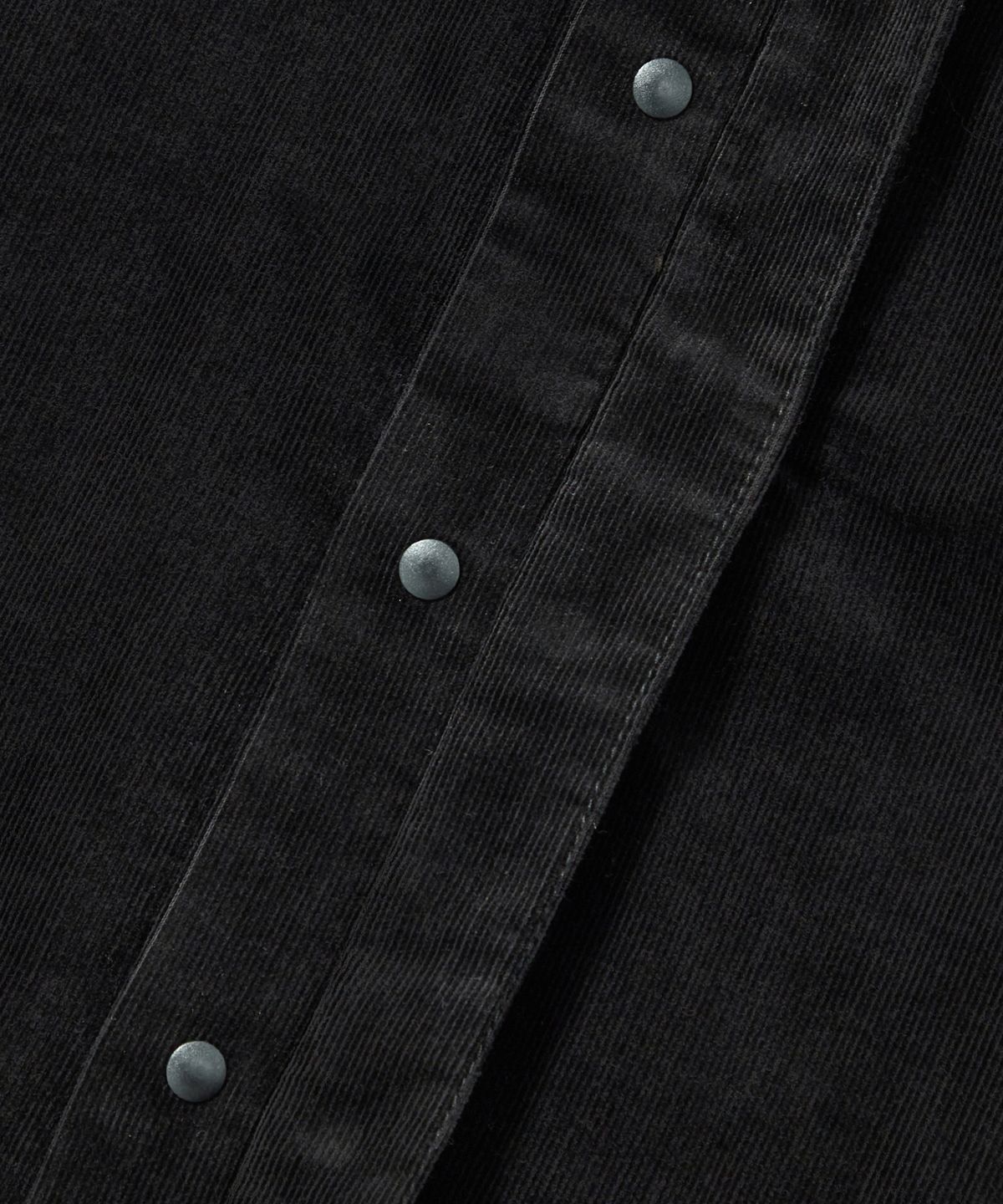 컬럼비아 유니버시티(COLUMBIA UNIVERSITY) TRAJAN LABEL HIDDEN POCKET CORDUROY SHIRTS_BLACK
