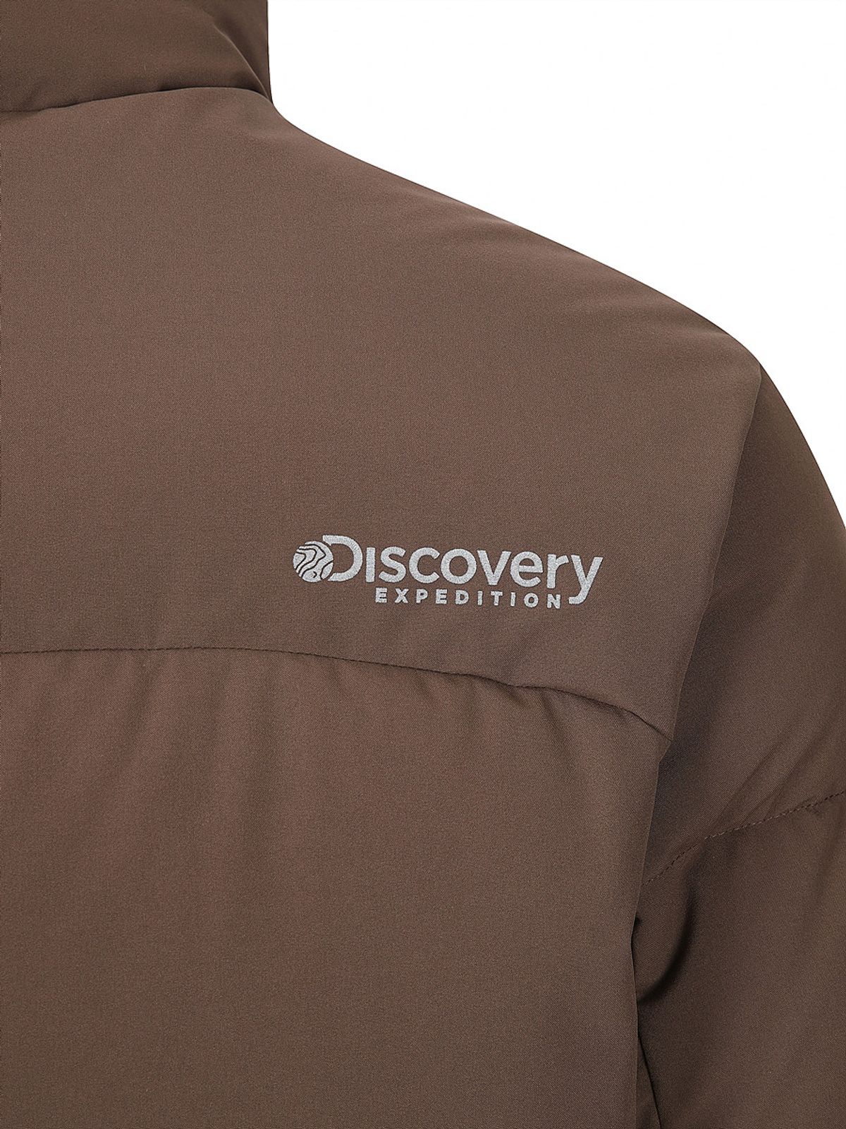디스커버리 익스페디션(DISCOVERY EXPEDITION) 여성 레스터G 하이넥 구스다운 숏패딩 (D/BROWN)
