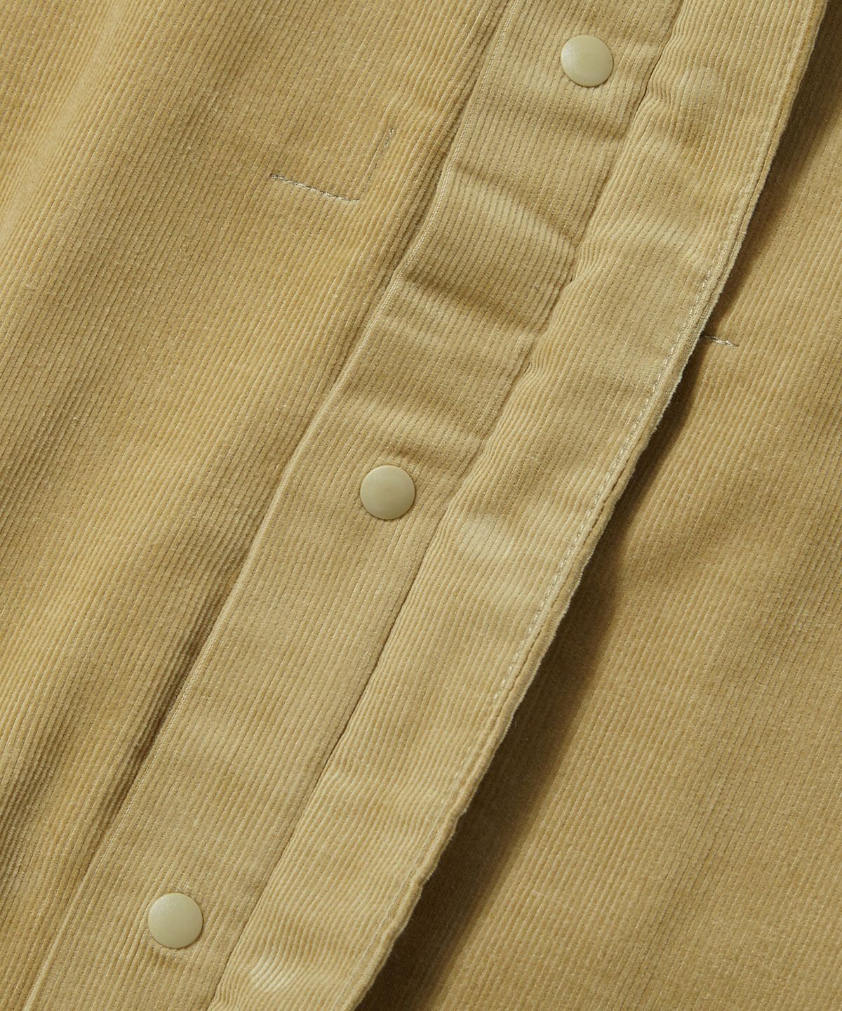 컬럼비아 유니버시티(COLUMBIA UNIVERSITY) TRAJAN LABEL HIDDEN POCKET CORDUROY SHIRTS_BEIGE