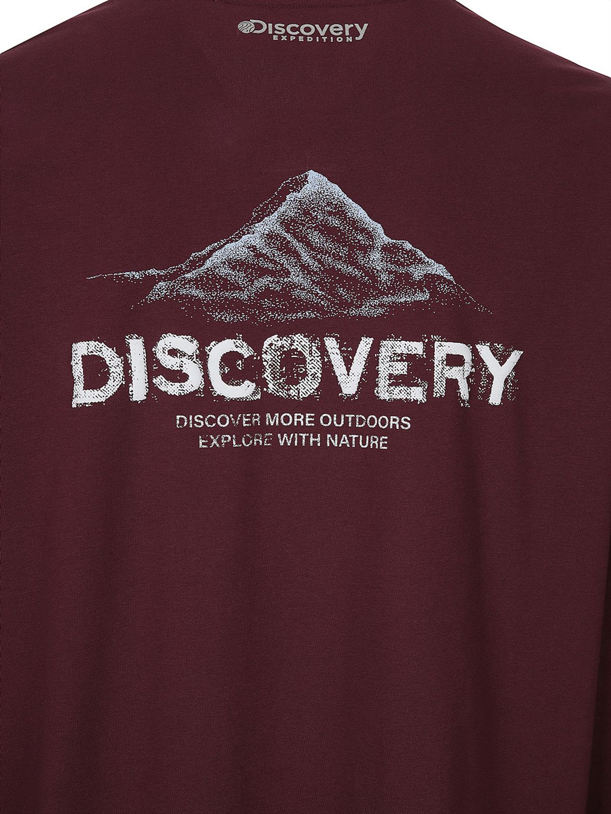 디스커버리 익스페디션(DISCOVERY EXPEDITION) 마운틴 그래픽 기능성 긴팔티 (D/WINE)
