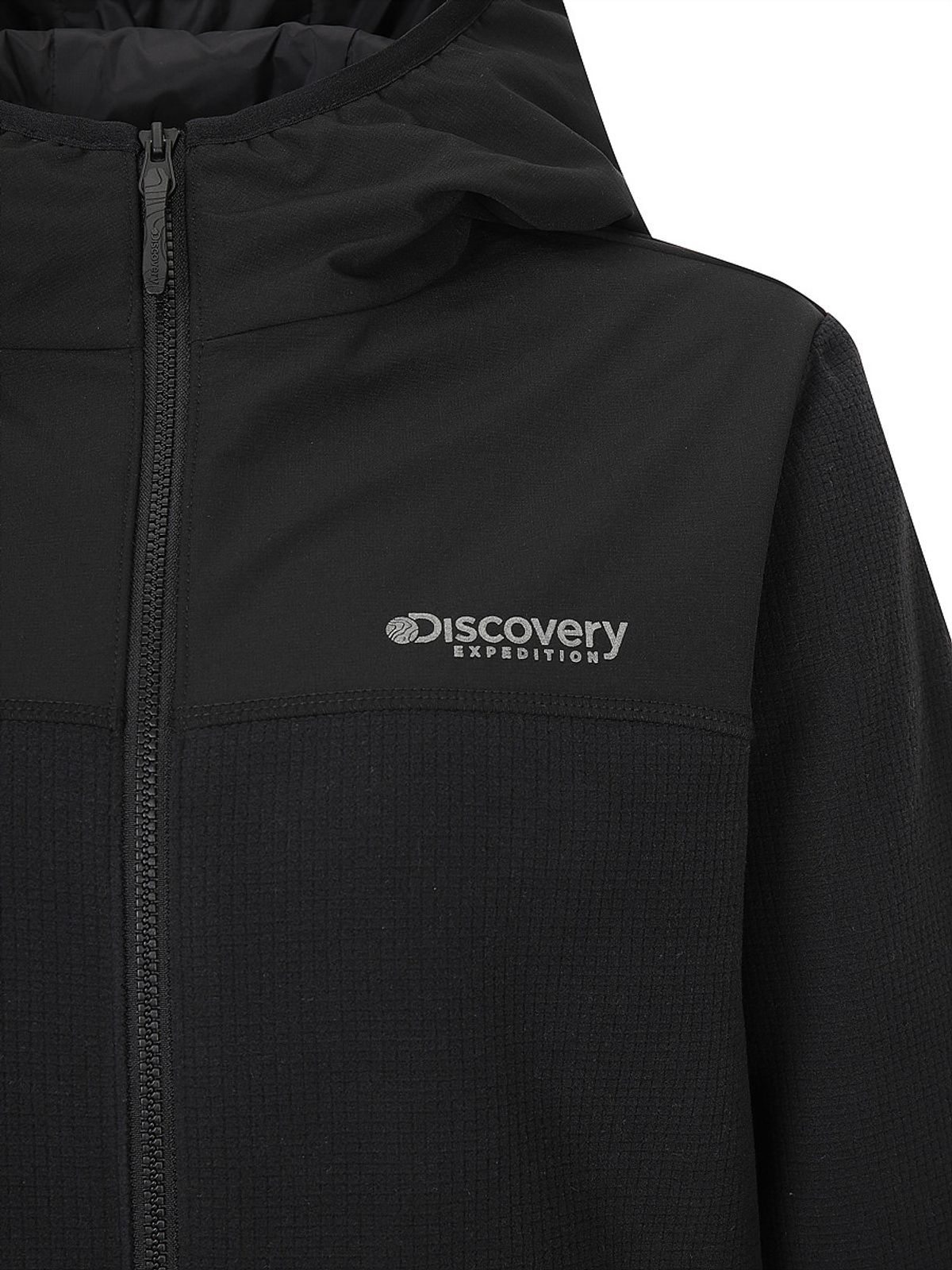 디스커버리 익스페디션(DISCOVERY EXPEDITION) 여성 폴라텍 그리드 플리스 자켓 (BLACK)
