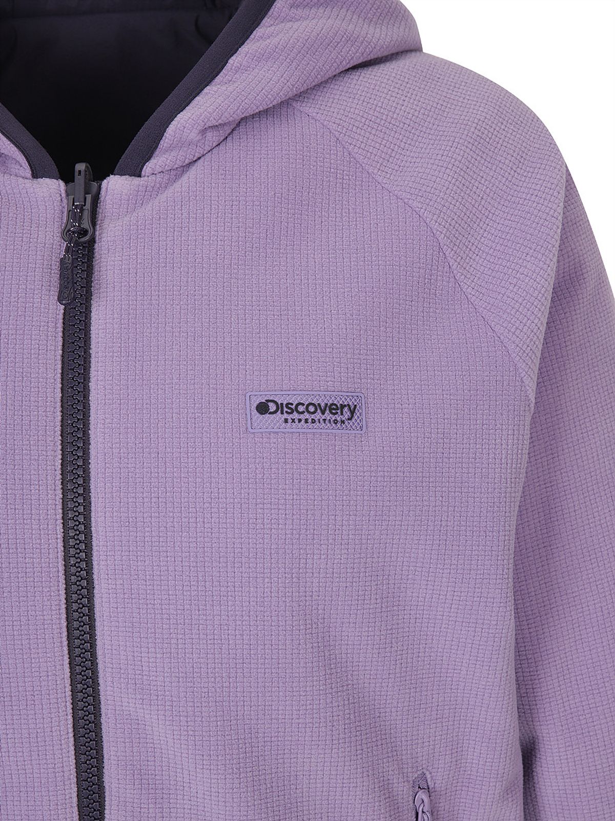 디스커버리 익스페디션(DISCOVERY EXPEDITION) 여성 그리드 리버시블 자켓 (VIOLET2)