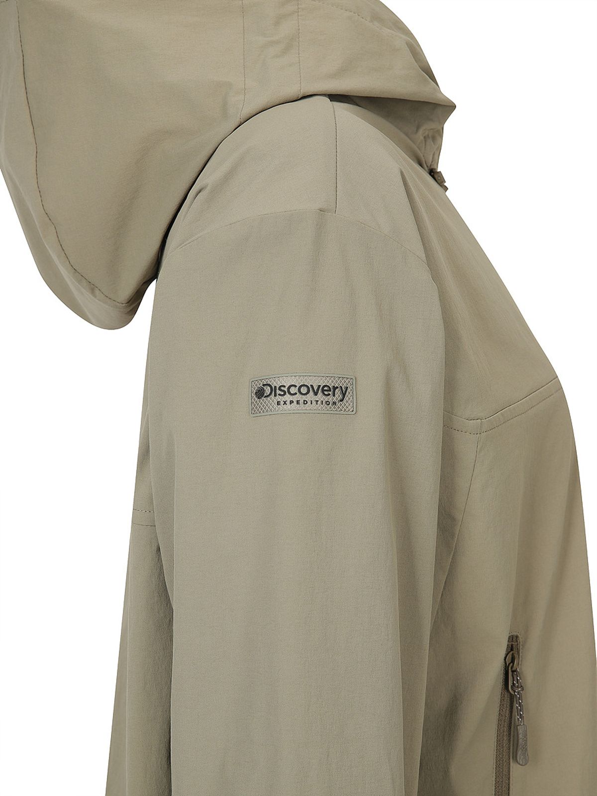 디스커버리 익스페디션(DISCOVERY EXPEDITION) 여성 내추럴 우븐 트레이닝 자켓 (BEIGE)