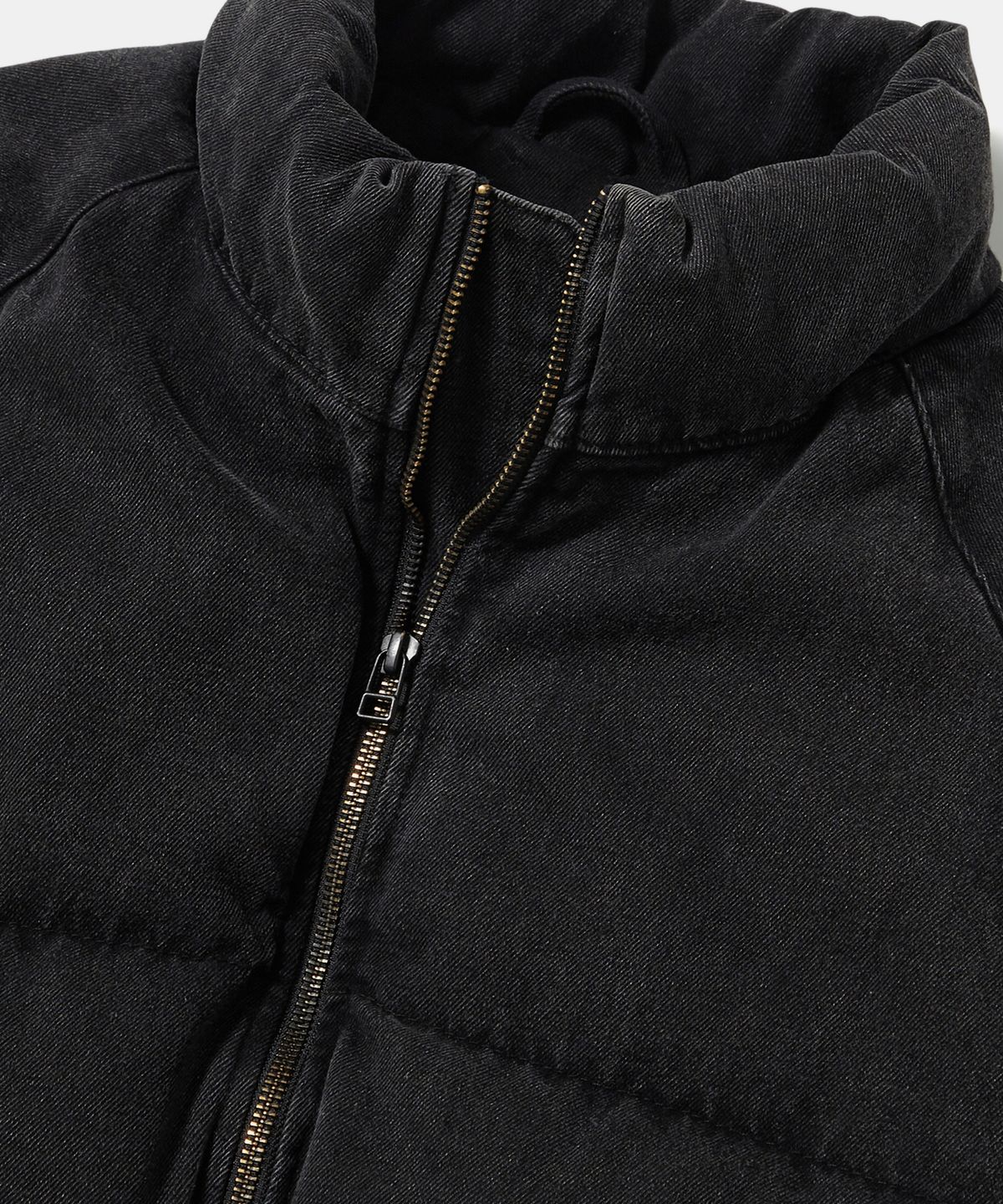 컬럼비아 유니버시티(COLUMBIA UNIVERSITY) NYC DENIM WOMENS PUFFER_GRAY DENIM