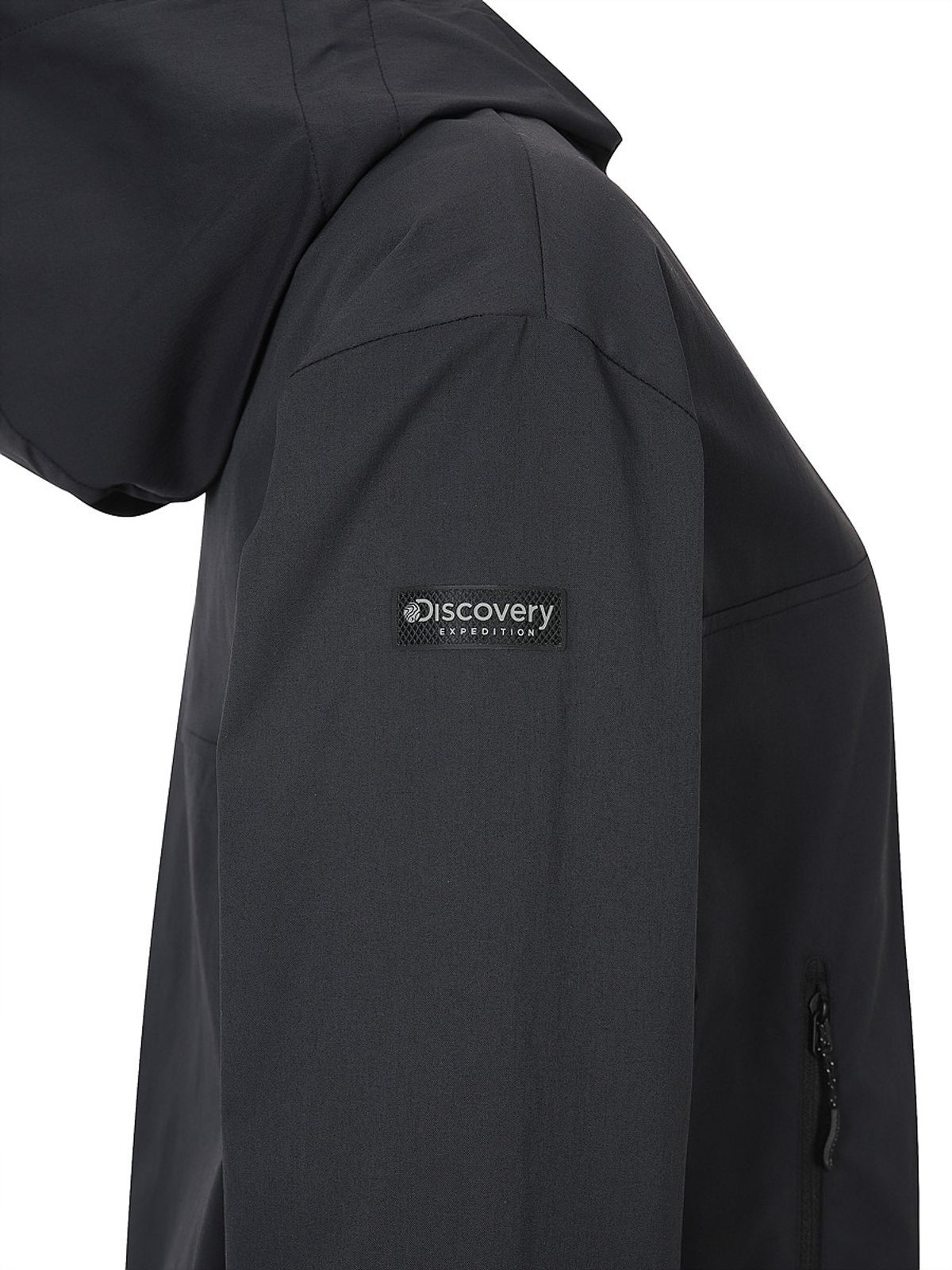 디스커버리 익스페디션(DISCOVERY EXPEDITION) 여성 내추럴 우븐 트레이닝 자켓 (BLACK)