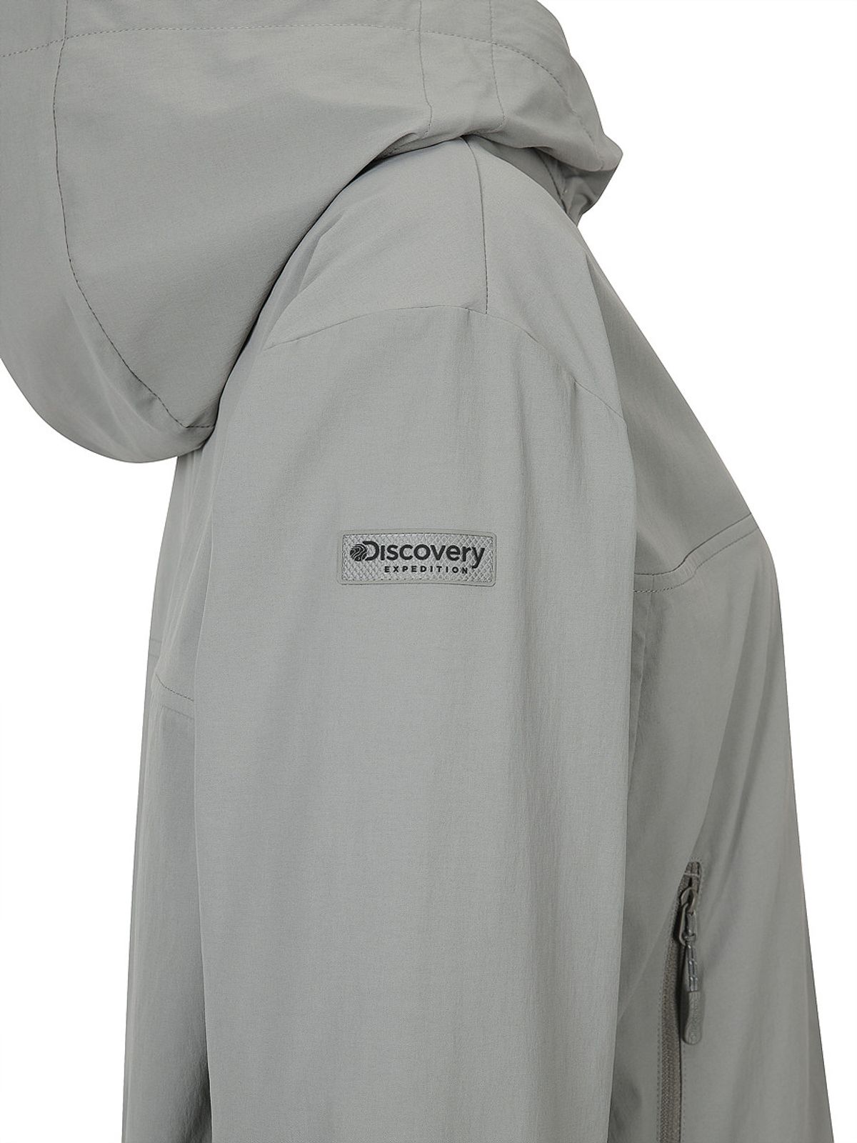 디스커버리 익스페디션(DISCOVERY EXPEDITION) 여성 내추럴 우븐 트레이닝 자켓 (L/GREY)