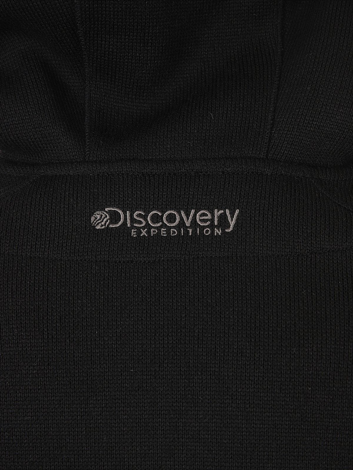 디스커버리 익스페디션(DISCOVERY EXPEDITION) 여성 니트라이크 후드 자켓 (BLACK)