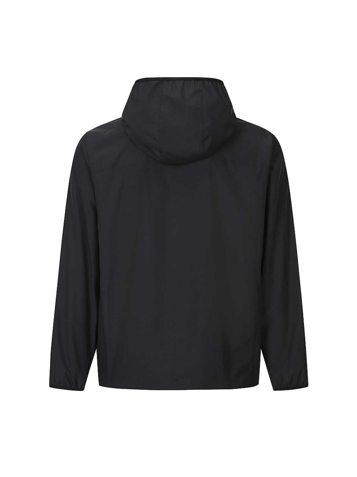 디스커버리 익스페디션(DISCOVERY EXPEDITION) 남성 우븐 메쉬기모 후드티 (BLACK)