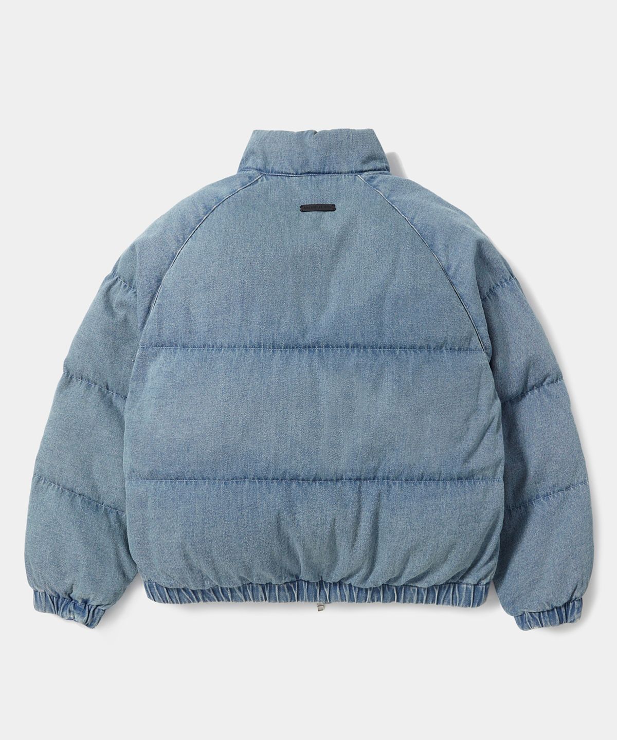컬럼비아 유니버시티(COLUMBIA UNIVERSITY) NYC DENIM WOMENS PUFFER_LIGHT DENIM