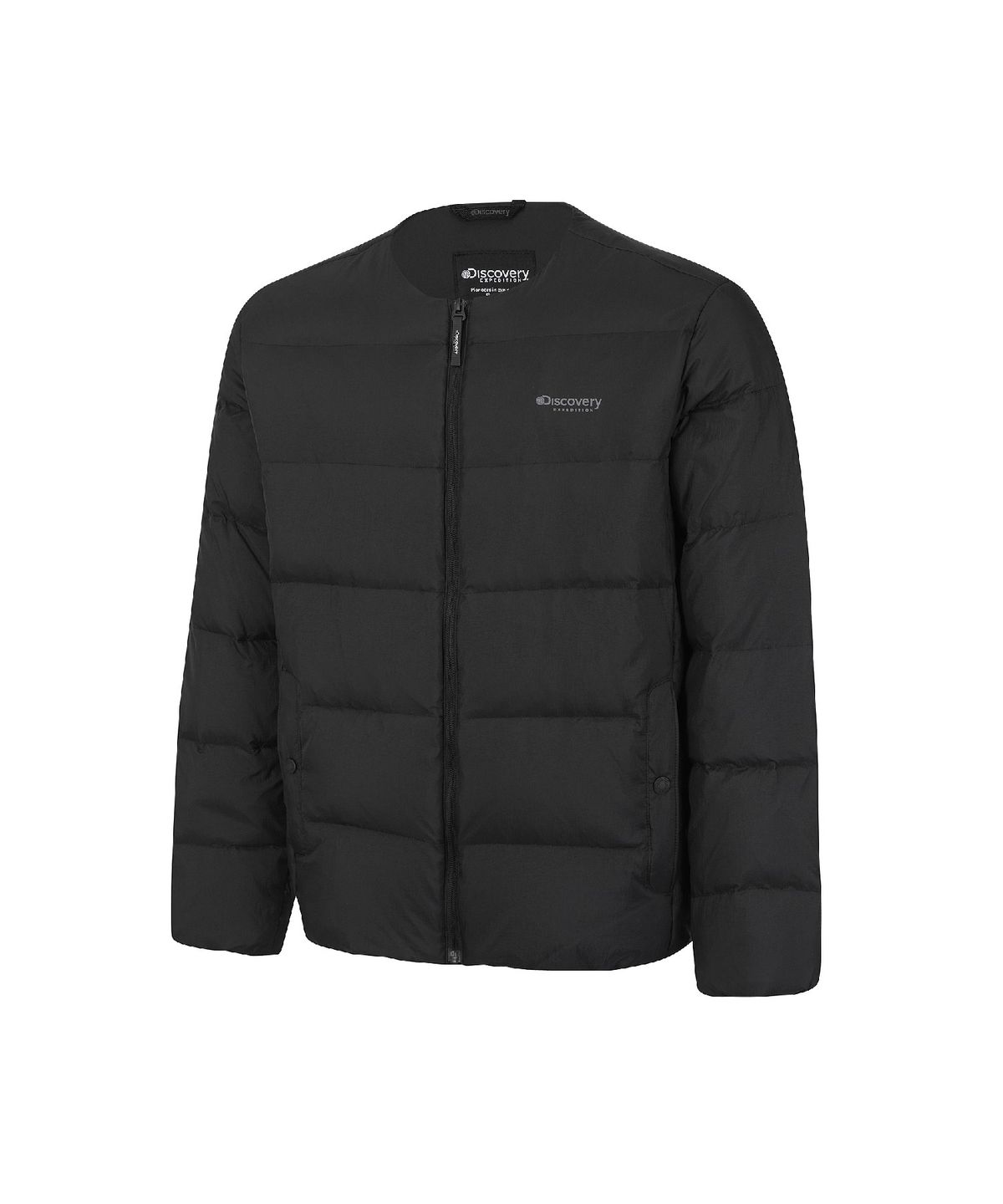 디스커버리 익스페디션(DISCOVERY EXPEDITION) 남성 픽토르U 구스다운 경량패딩 (BLACK)