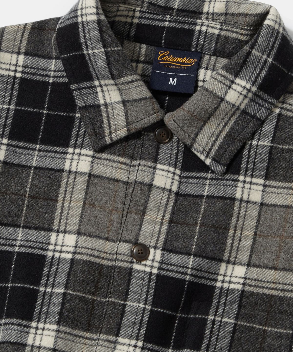 컬럼비아 유니버시티(COLUMBIA UNIVERSITY) NY STREET TAIL HEAVY CHECK SHIRTS_GRAY