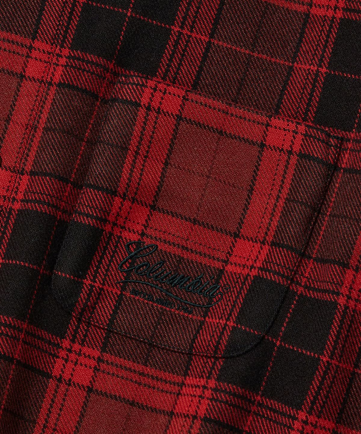 컬럼비아 유니버시티(COLUMBIA UNIVERSITY) NY STREET TAIL HEAVY CHECK SHIRTS_RED