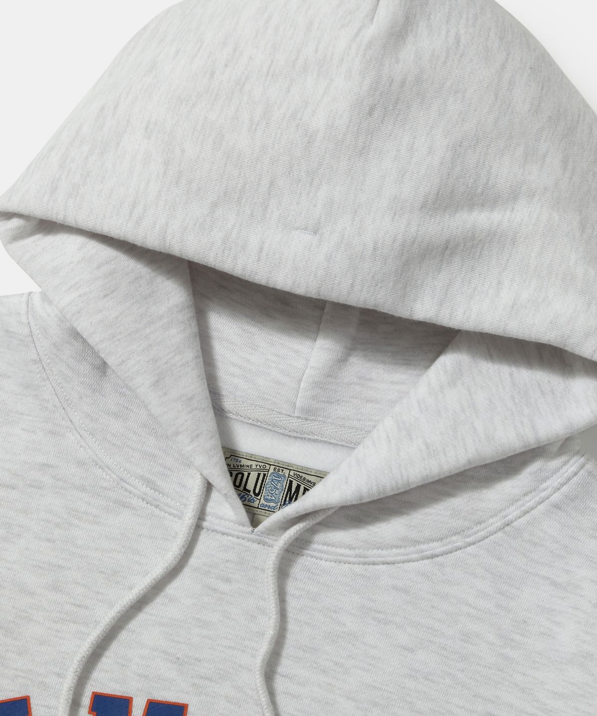 컬럼비아 유니버시티(COLUMBIA UNIVERSITY) REVERSE ARCH FLEECE WOMEN HOODIE_LIGHT MELANGE