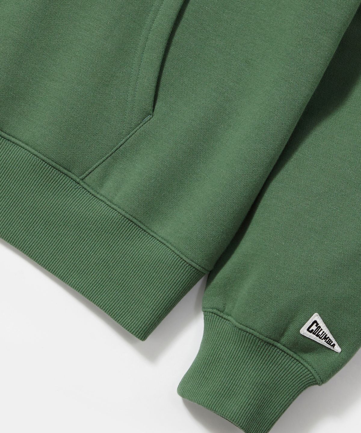 컬럼비아 유니버시티(COLUMBIA UNIVERSITY) REVERSE ARCH FLEECE WOMEN HOODIE_VINTAGE GREEN