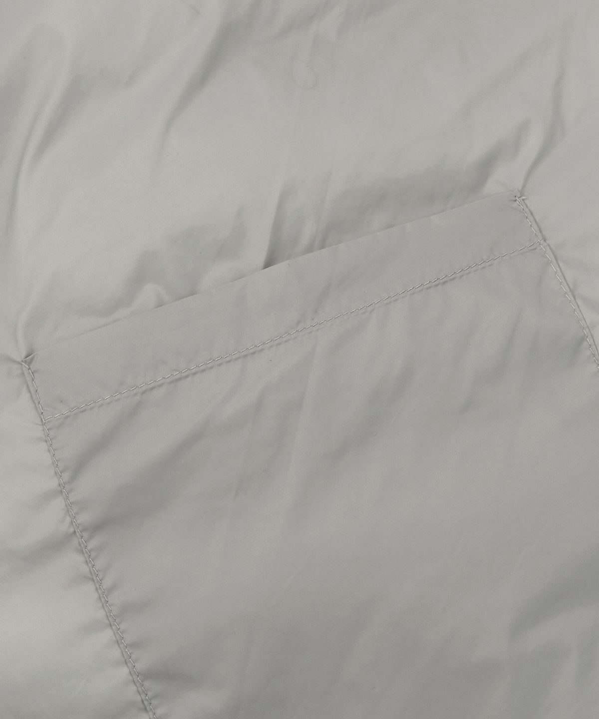 엑스컨테이너(EXCONTAINER) 라이트 웨이트 후드 패딩 자켓 (GREY)