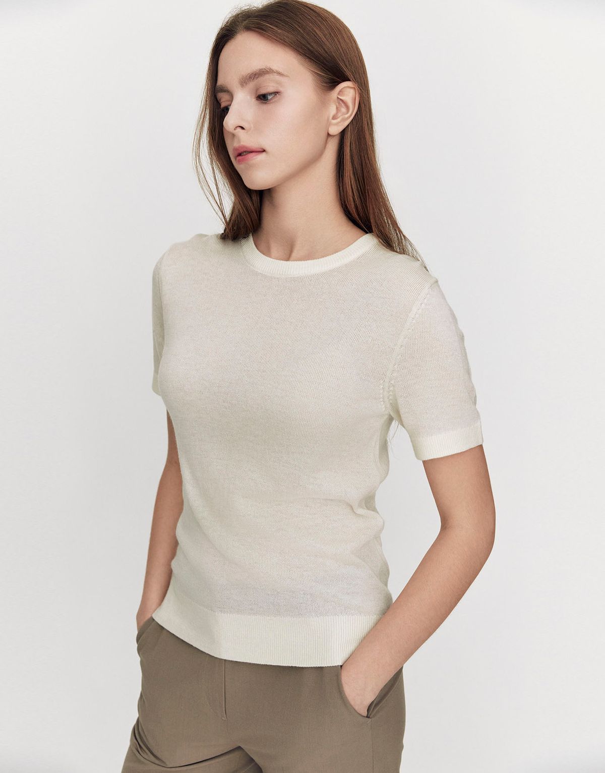 지오다노(GIORDANO) 반팔 니트 스웨터(12GG) 355906 [3color]