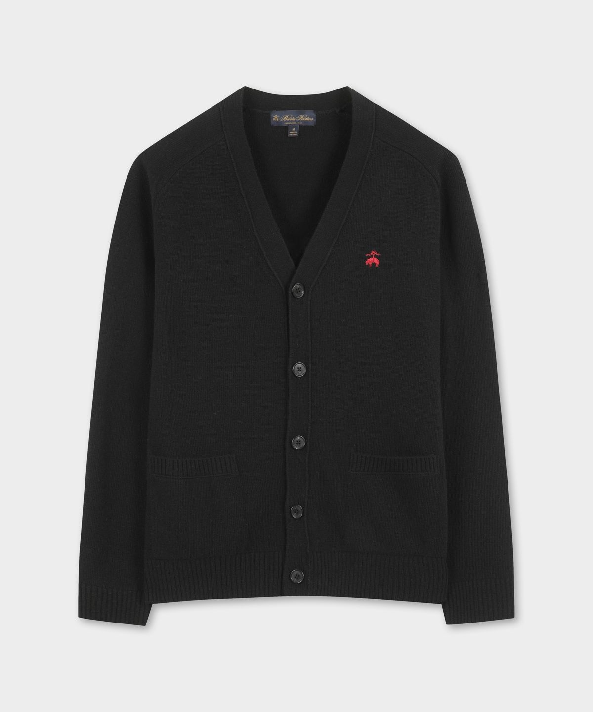 브룩스 브라더스(BROOKS BROTHERS) 울 가디건 (블랙) (BBWCMBF405)