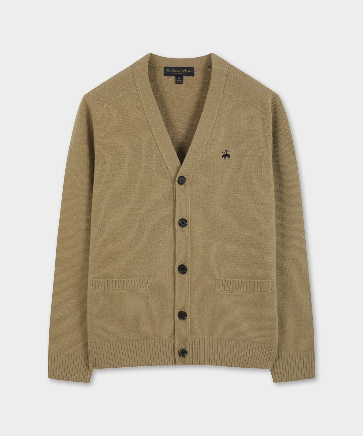 브룩스 브라더스(BROOKS BROTHERS) 울 가디건 (베이지) (BBWCMBF405)
