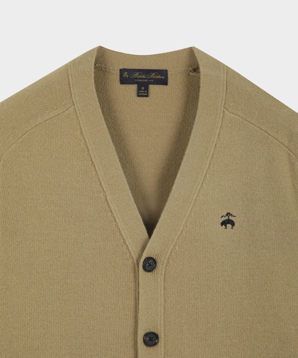 브룩스 브라더스(BROOKS BROTHERS) 울 가디건 (베이지) (BBWCMBF405)