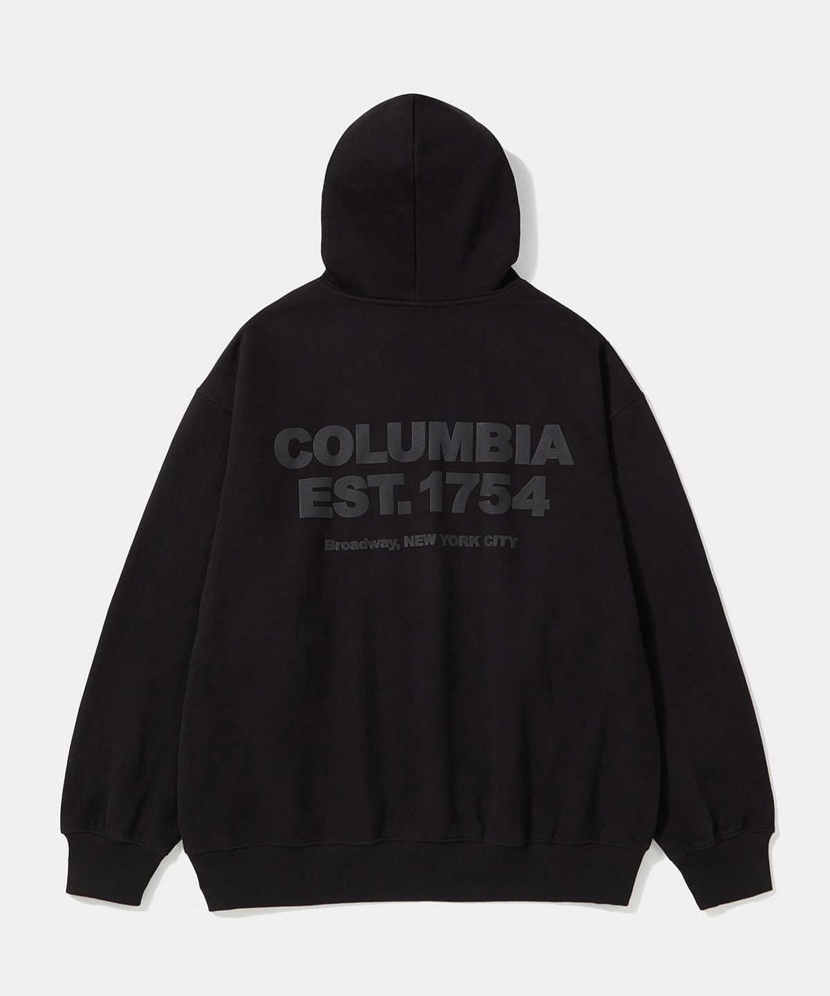 컬럼비아 유니버시티(COLUMBIA UNIVERSITY) NYC 1754 HEAVY FLEECE HOODIE_BLACK
