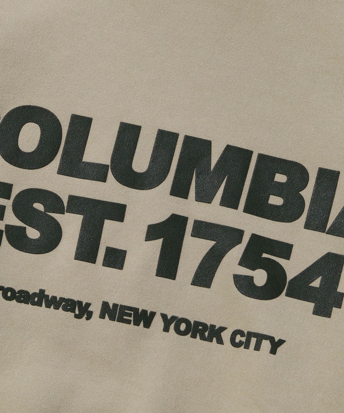 컬럼비아 유니버시티(COLUMBIA UNIVERSITY) NYC 1754 HEAVY FLEECE HOODIE_NATURAL BEIGE