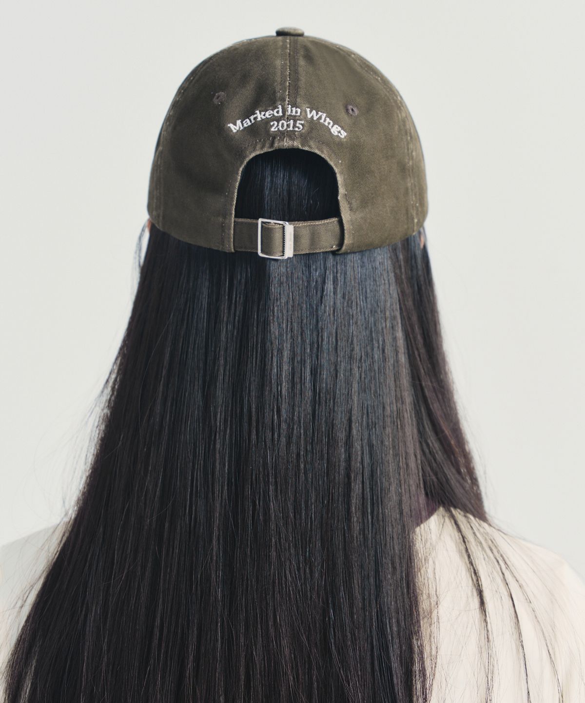 닉앤니콜(NICK&NICOLE) NICOLE SEOUL CIRCLE BALL CAP_VINTAGE KHAKI