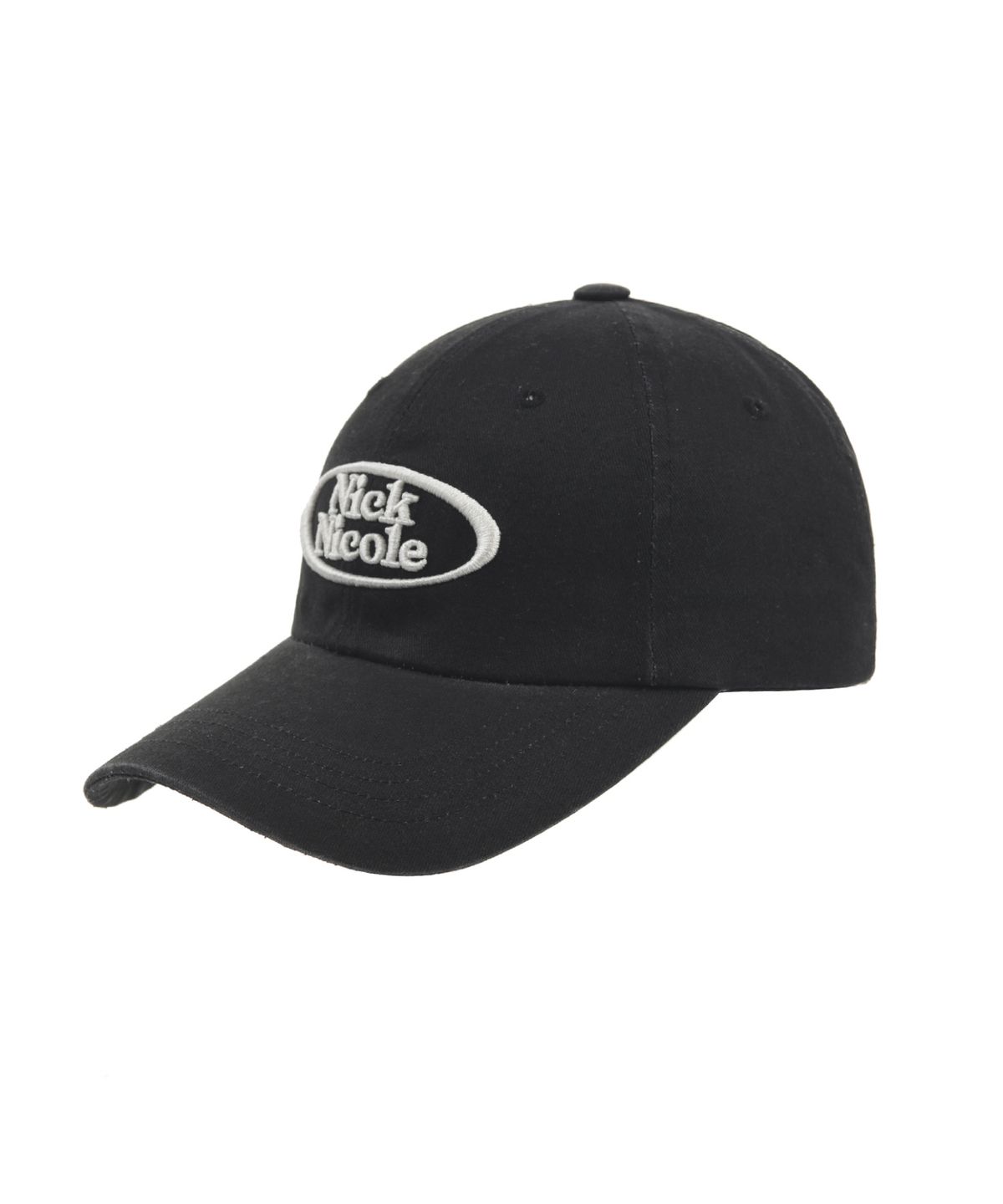 닉앤니콜(NICK&NICOLE) NICOLE SEOUL CIRCLE BALL CAP_VINTAGE BLACK