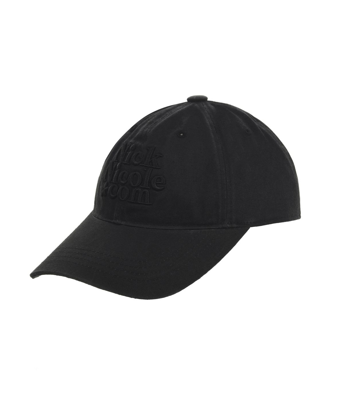 닉앤니콜(NICK&NICOLE) NN DOTCOM SIGNATURE BALL CAP_VINTAGE BLACK