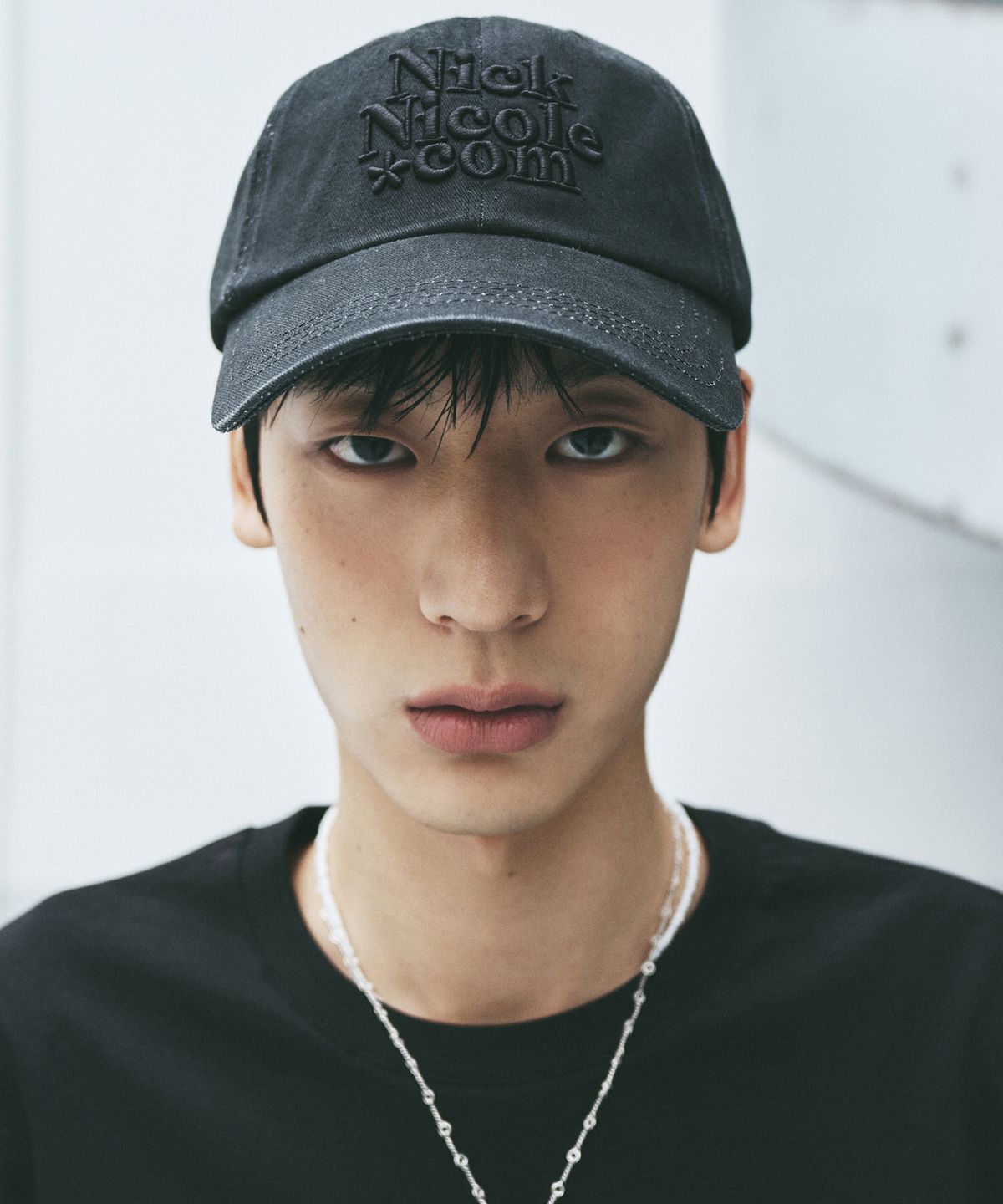 닉앤니콜(NICK&NICOLE) NN DOTCOM SIGNATURE BALL CAP_VINTAGE BLACK