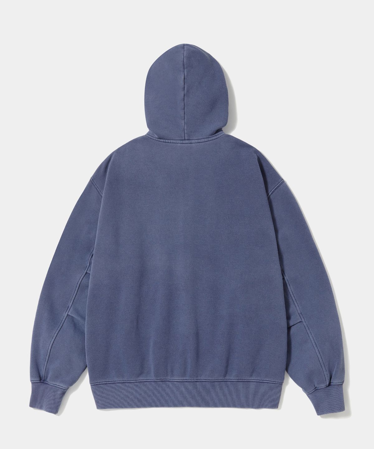 컬럼비아 유니버시티(COLUMBIA UNIVERSITY) NY STREET TAIL DYEING FLEECE ZIP-UP HOODIE_NAVY