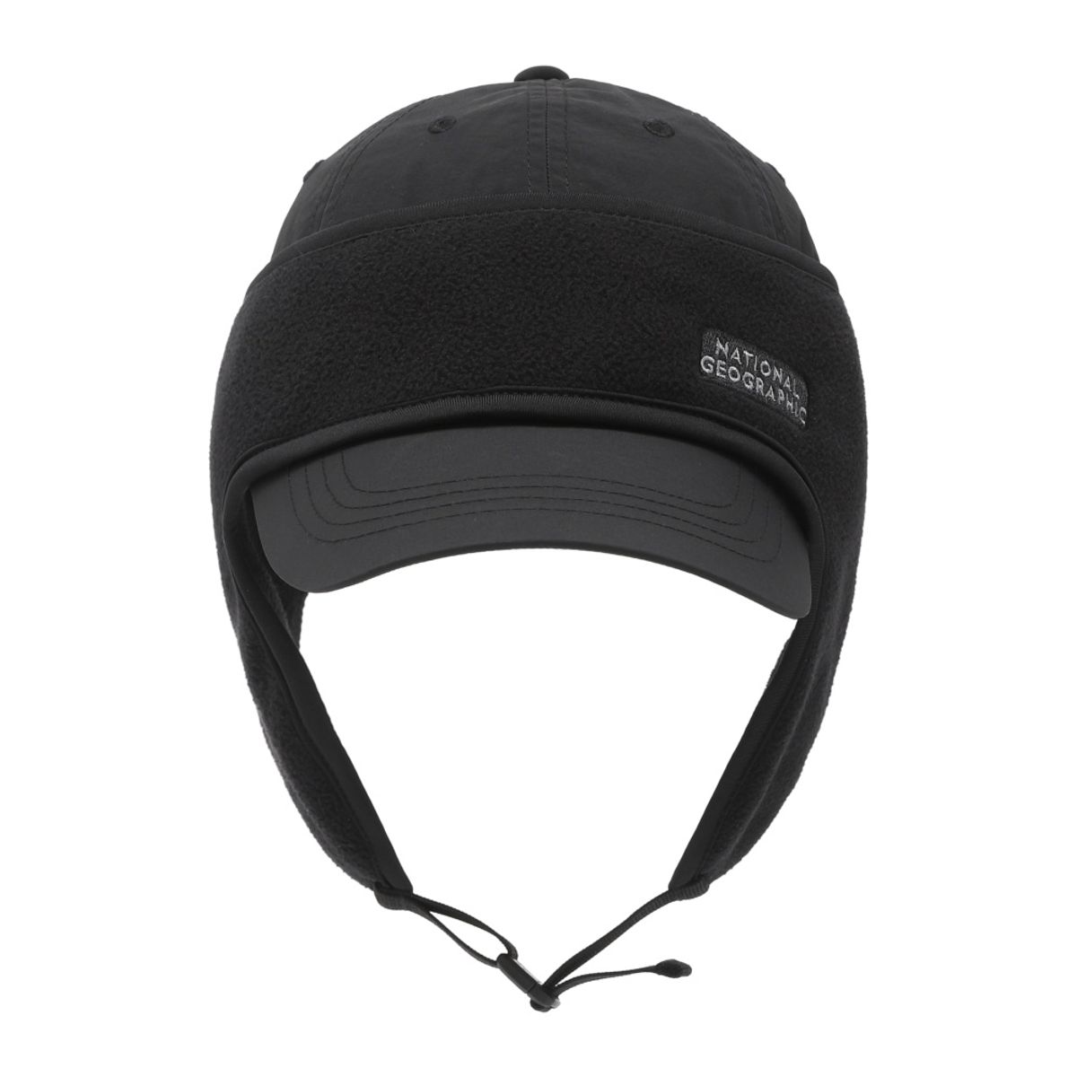 내셔널지오그래픽(NATIONALGEOGRAPHIC) N253AHA030 경량 귀달이 세트캡 BLACK