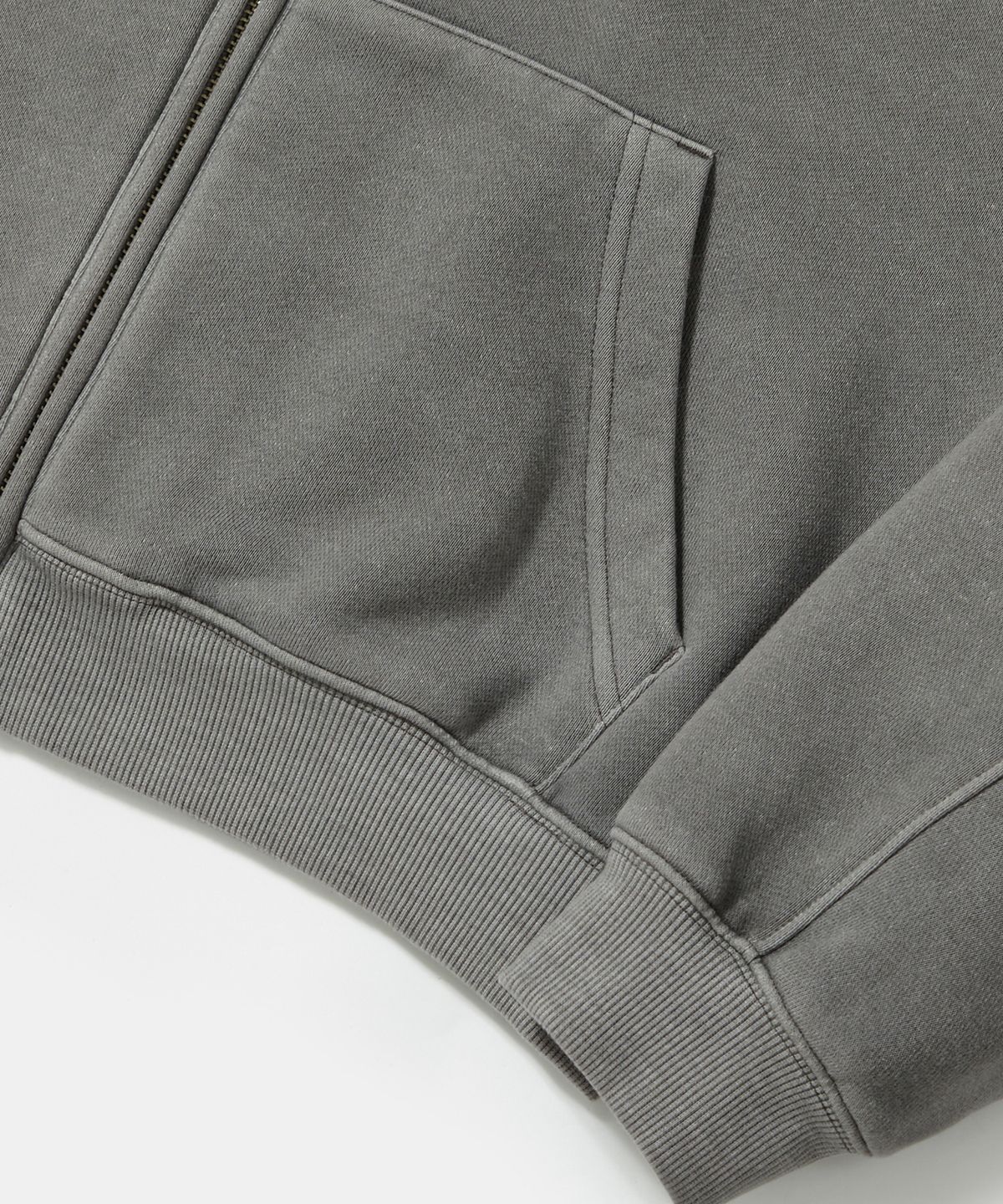 컬럼비아 유니버시티(COLUMBIA UNIVERSITY) NY STREET DYEING FLEECE WOMENS HOODIE_GRAY