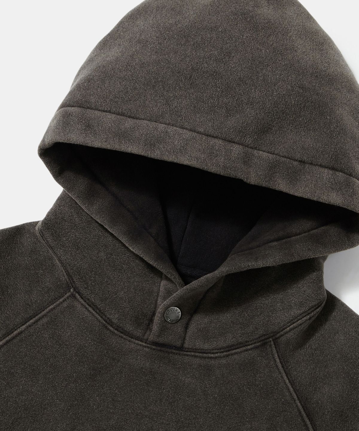 컬럼비아 유니버시티(COLUMBIA UNIVERSITY) VTG CRACK WASHED HEAVY FLEECE HOODIE _CHARCOAL