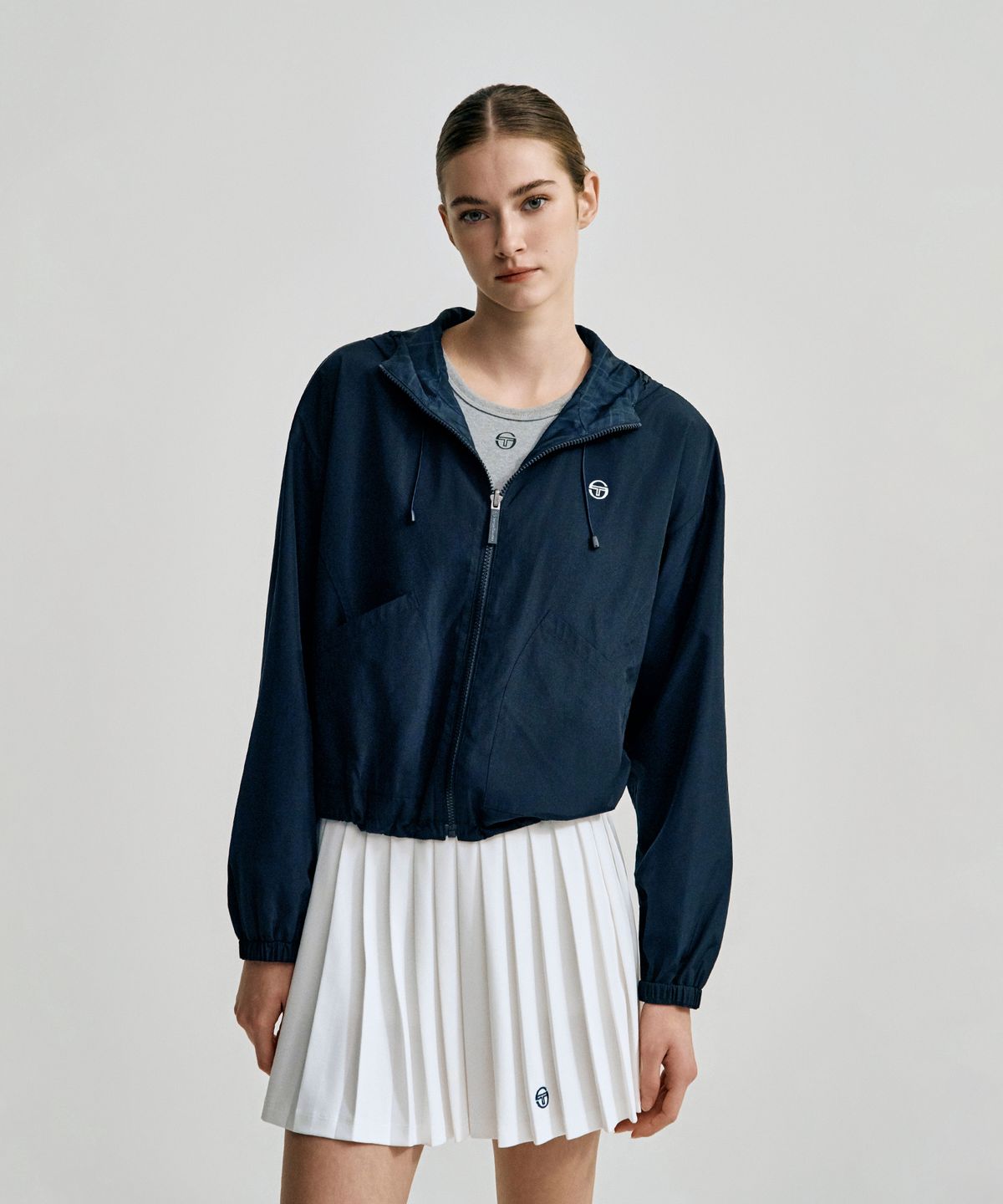 세르지오 타키니(SERGIO TACCHINI) W 체크 리버시블 자켓