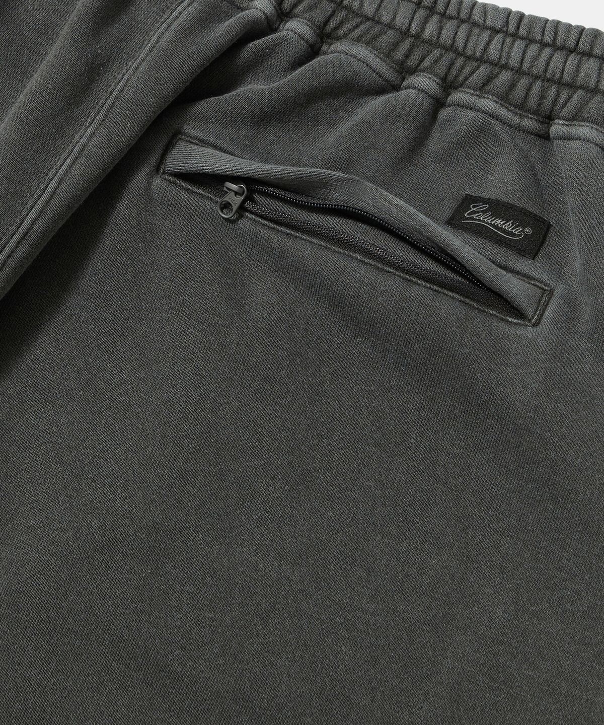 컬럼비아 유니버시티(COLUMBIA UNIVERSITY) NY STREET TAIL LOOSE-FIT DYEING FLEECE SWEATPANTS_CHARCOAL